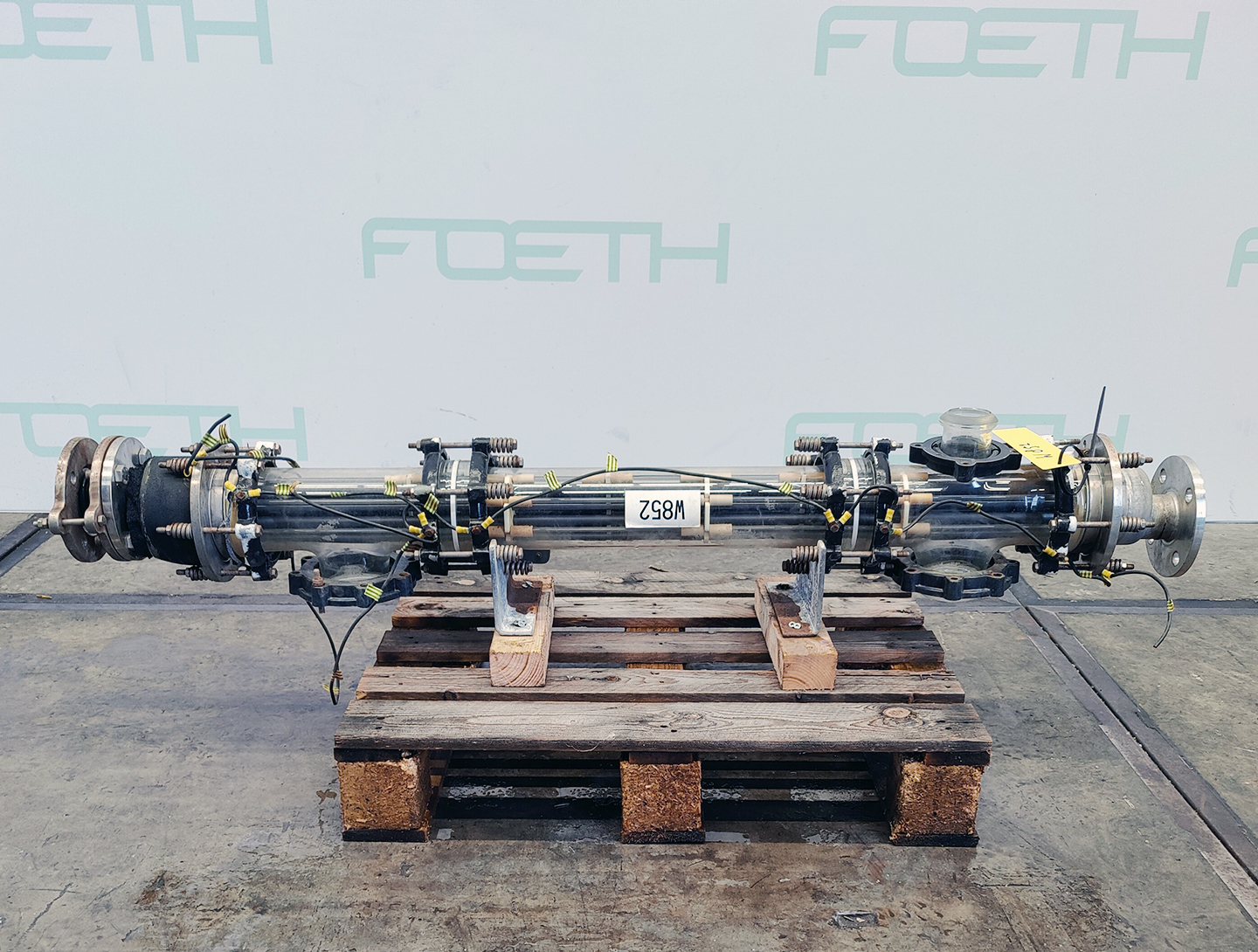 Maschine: QVF GLASSTECHNIK ROB DN100 SIC 0.5m² - Shell and tube heat exchange Gewürze