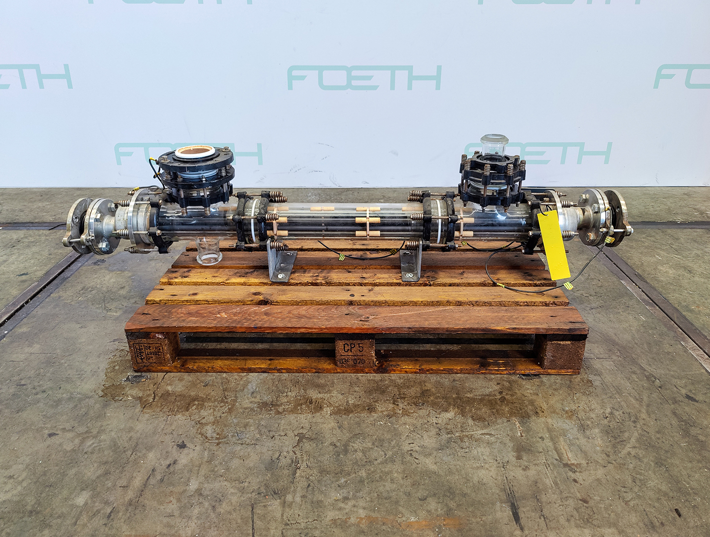 Maschine: QVF GLASSTECHNIK ROB DN 100,  0,5 m²/SIC - Shell and tube heat exch Gewürze