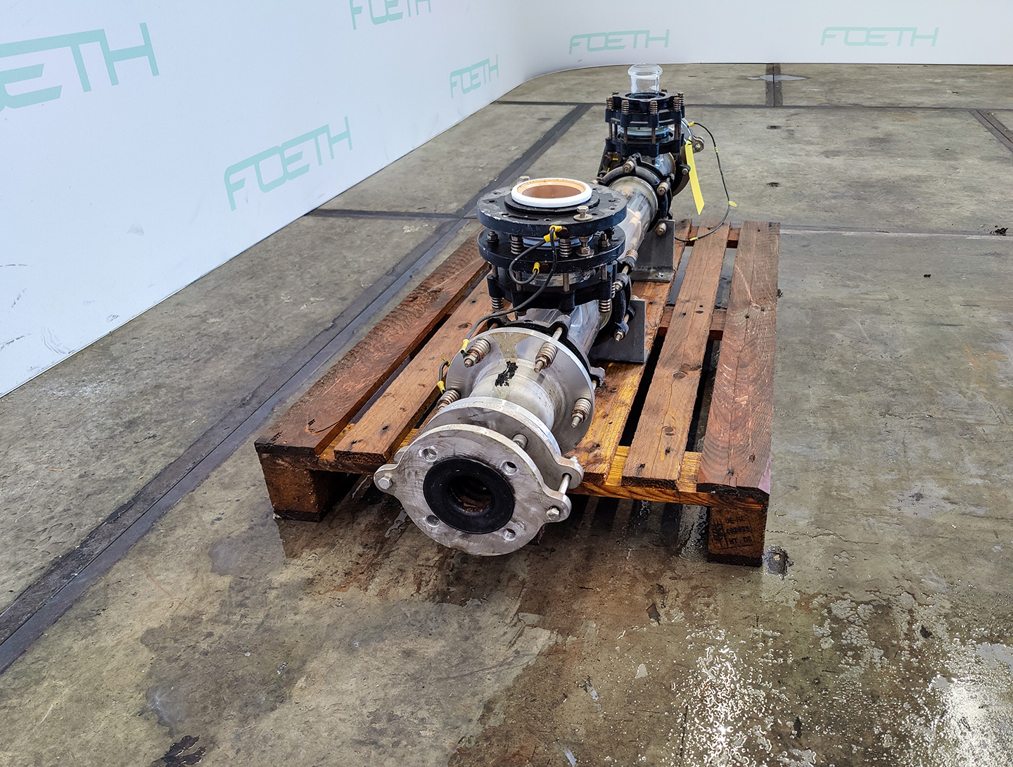 Maschine: QVF GLASSTECHNIK ROB DN 100,  0,5 m²/SIC - Shell and tube heat exch Gewürze