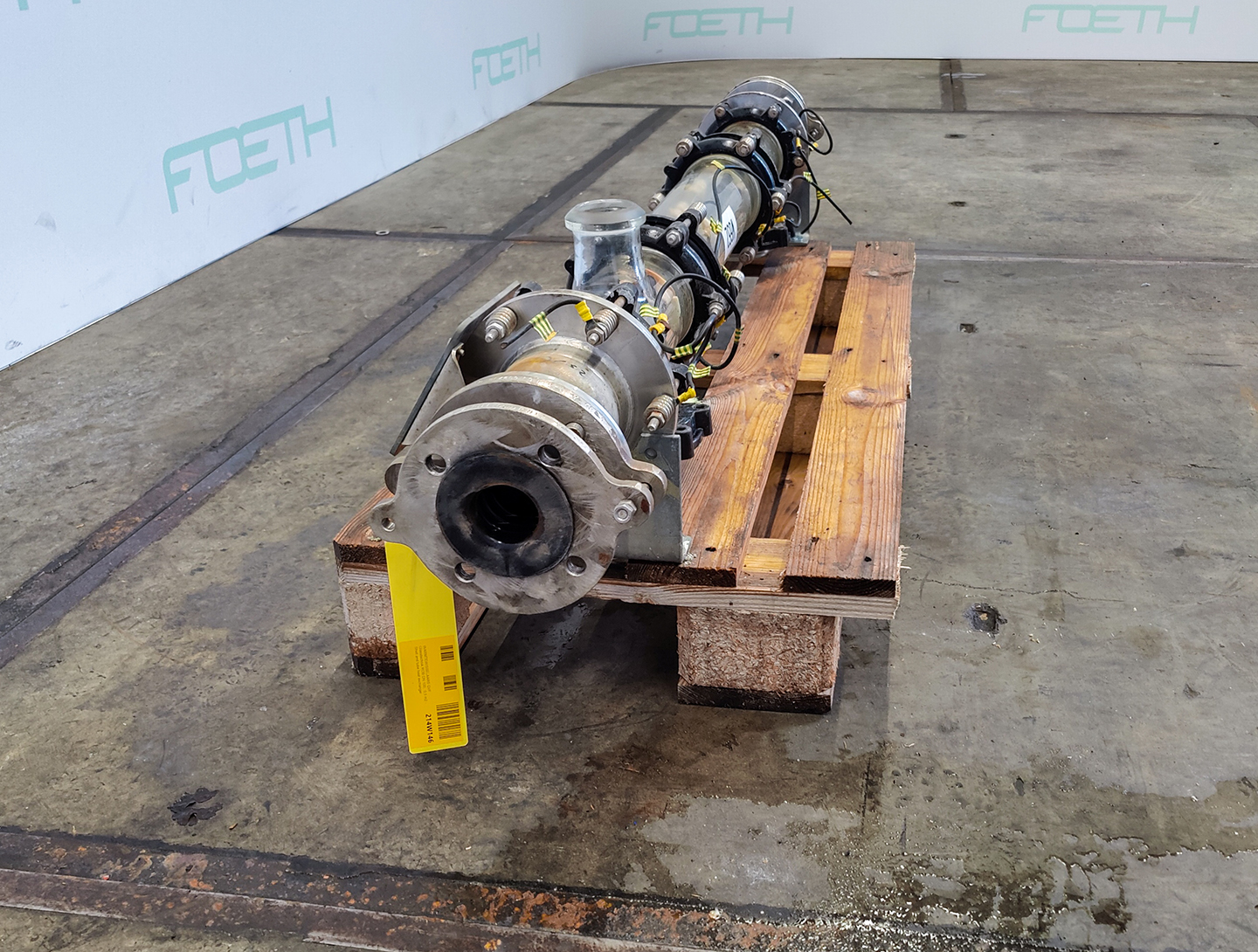 Maschine: QVF GLASSTECHNIK ROB DN 100, 0,5m²/ SIC - Shell and tube heat excha Gewürze