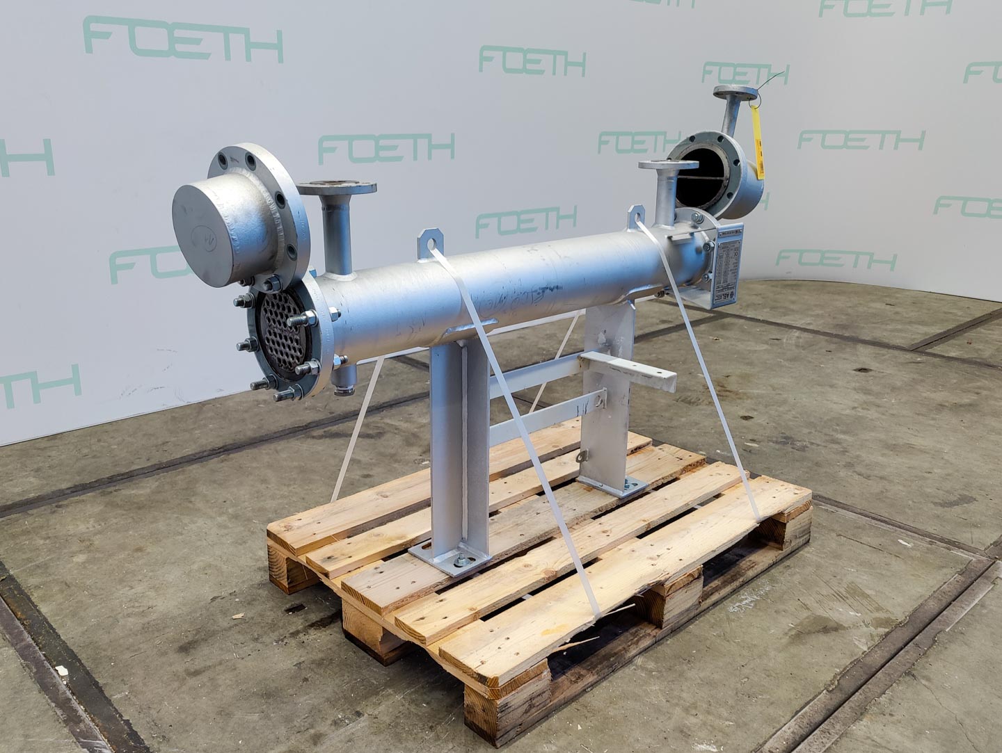 Maschine: AEL APPARATEBAU 2,27 m² (Ex) - Shell and tube heat exchanger Gewürze