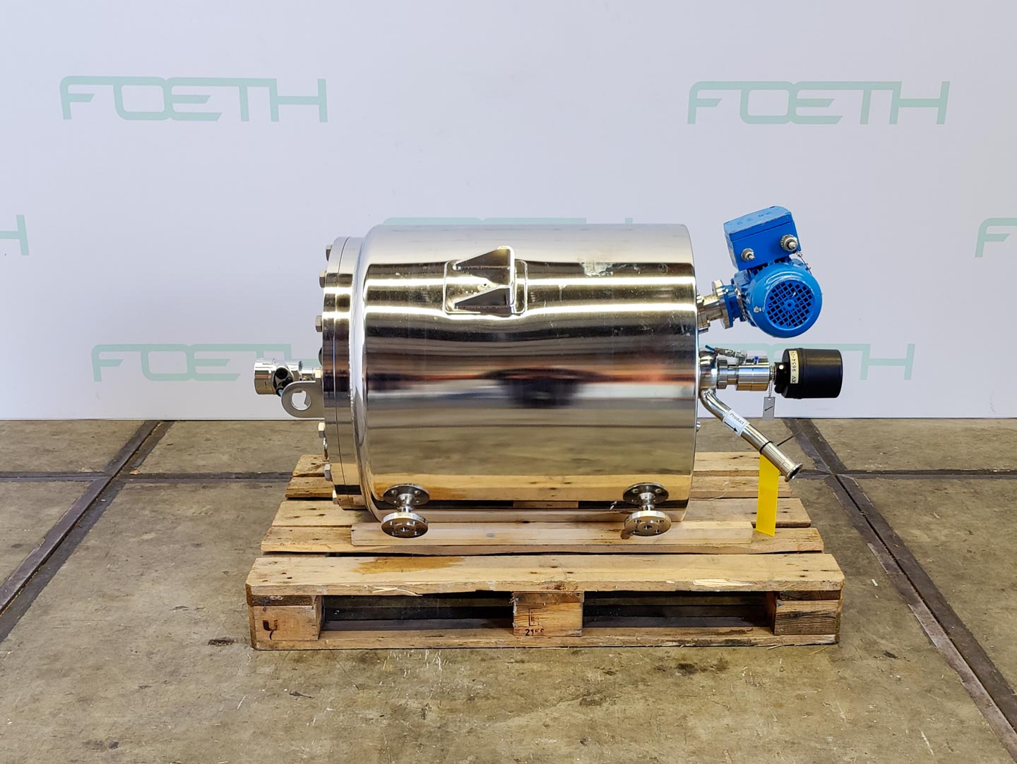 Maschine: EDELSTAHL MAURER 130 Ltr. - Mirror-Polished Fraction Collector (Pha Kunststoffe und Polymere