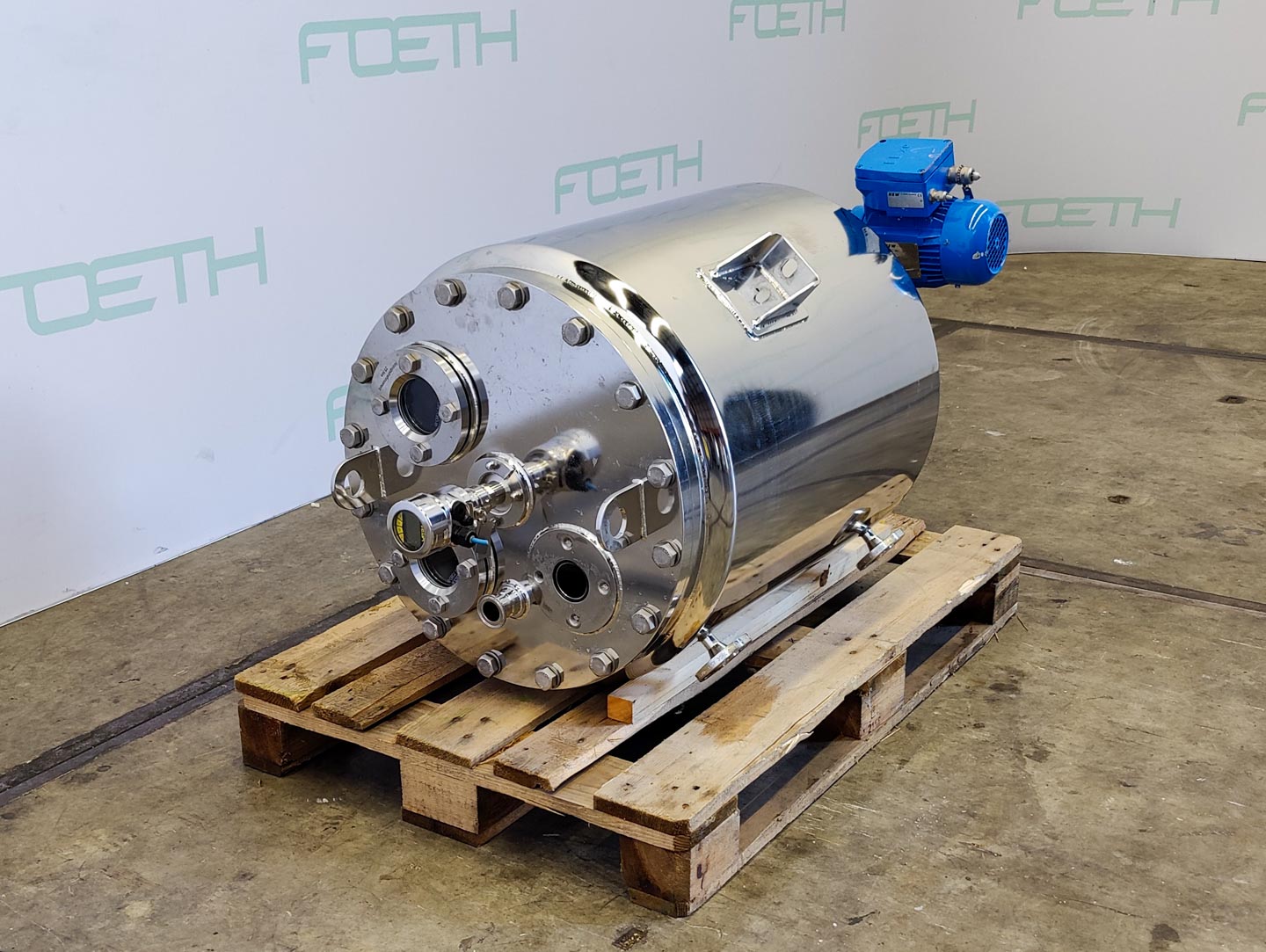 Maschine: EDELSTAHL MAURER 130 Ltr. - Mirror-Polished Fraction Collector (Pha Kunststoffe und Polymere