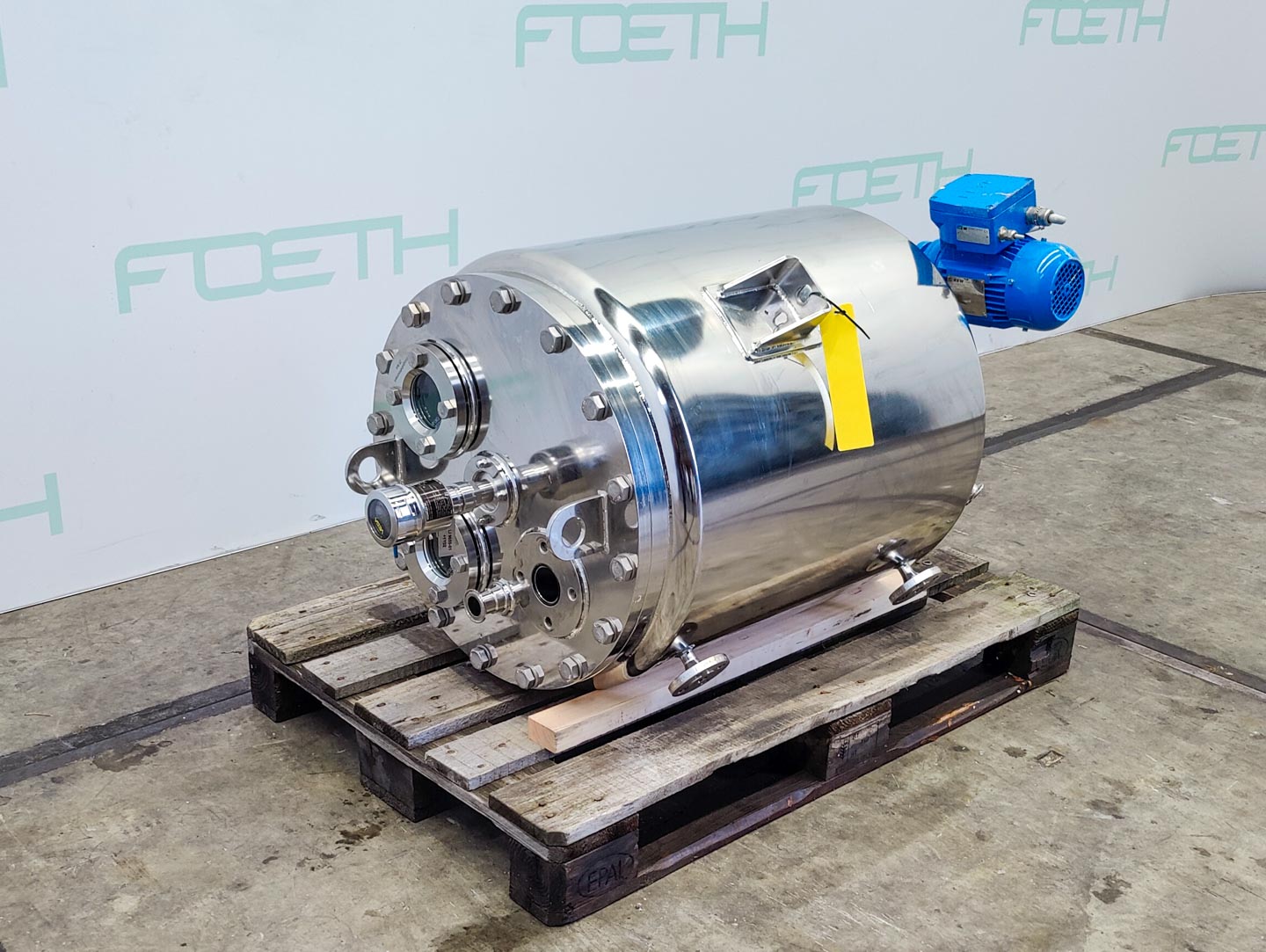 Maschine: EDELSTAHL MAURER 130 Ltr. - Mirror-Polished Fraction Collector (Pha Kunststoffe und Polymere