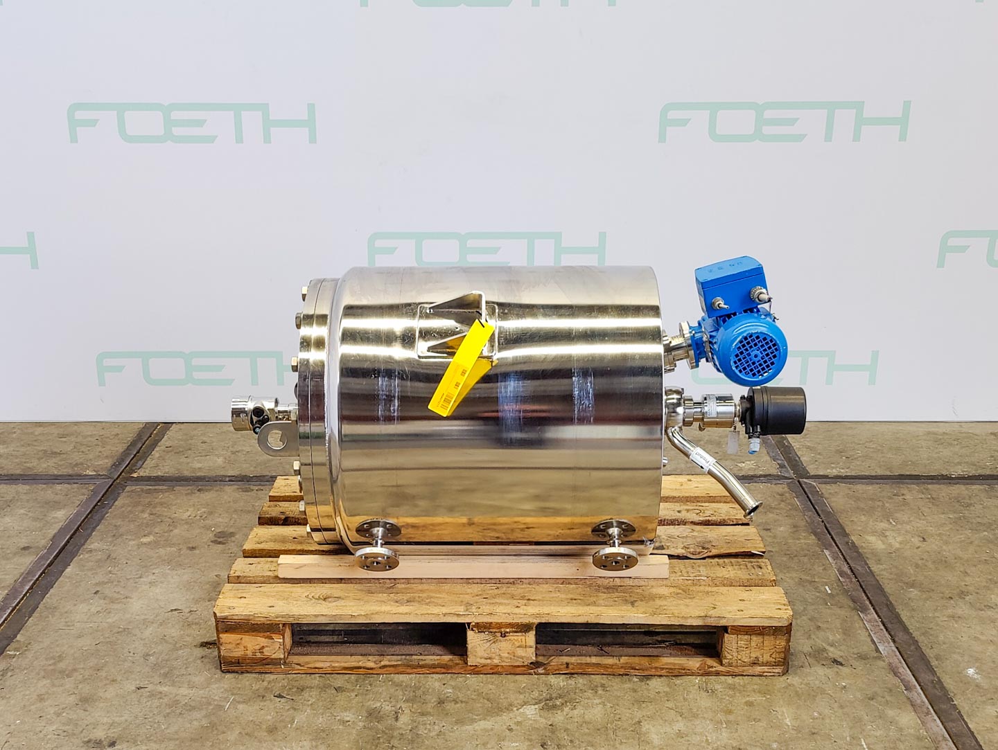 Maschine: EDELSTAHL MAURER 130 Ltr. - Mirror-Polished Fraction Collector (Pha Kunststoffe und Polymere