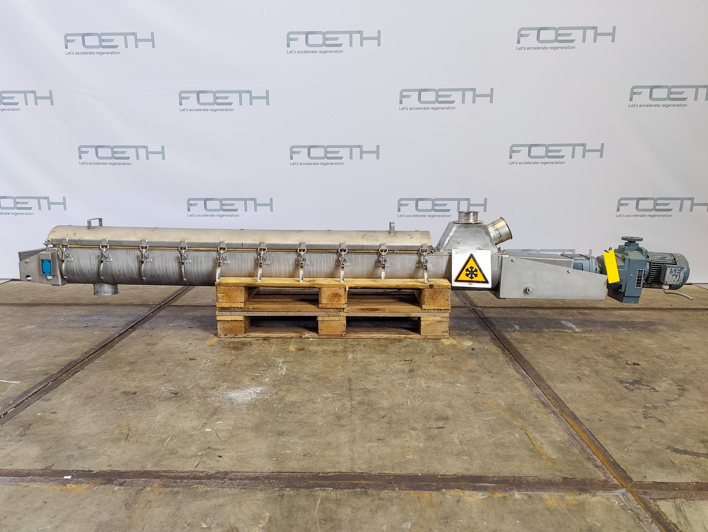 Maschine: LINDE LKS 120/2000 - Horizontal screw conveyor Gewürze