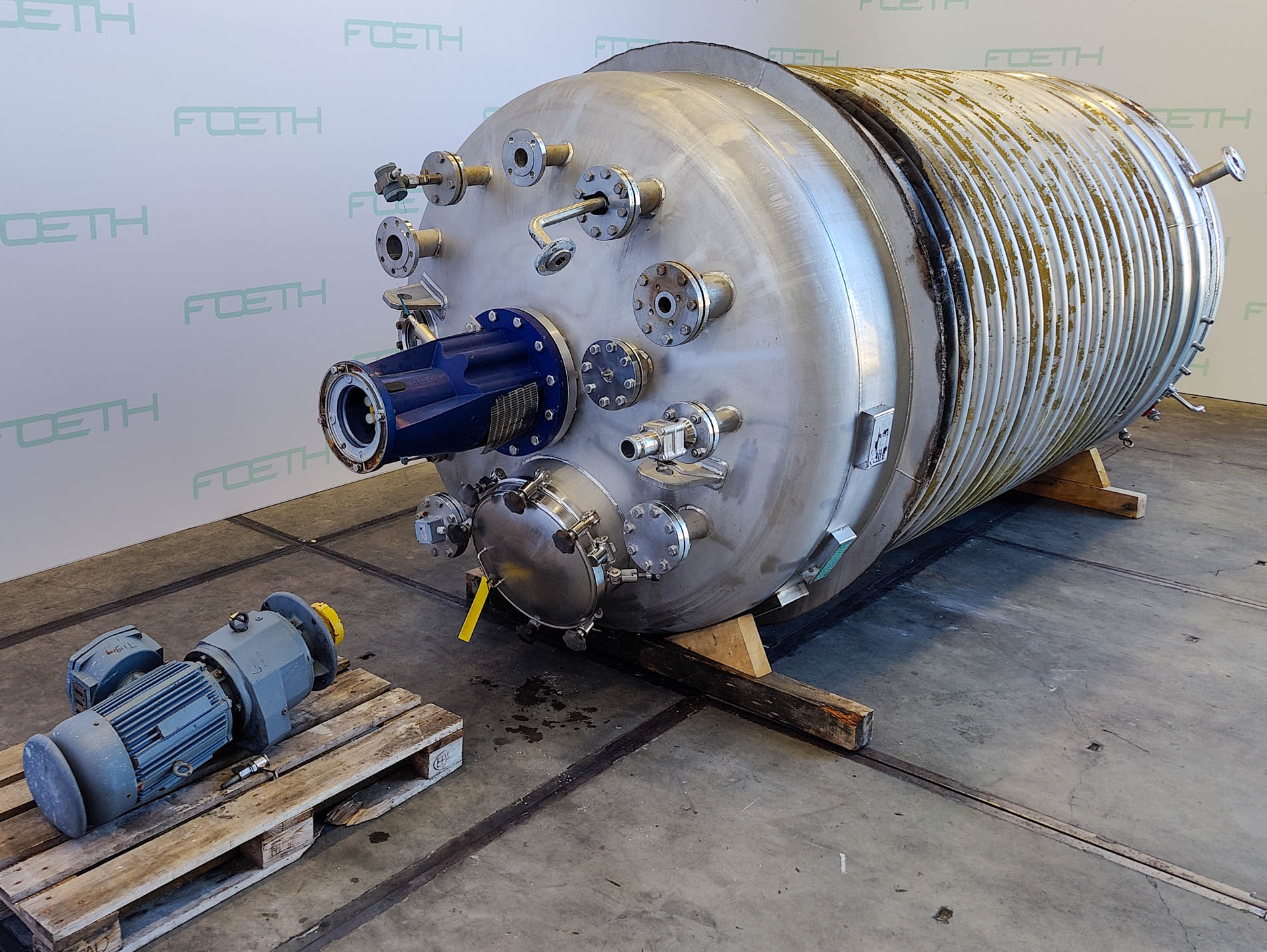 Maschine: ENCO Bio)Reactor, 8000 Ltr. - Stainless Steel Reactor Kunststoffe und Polymere