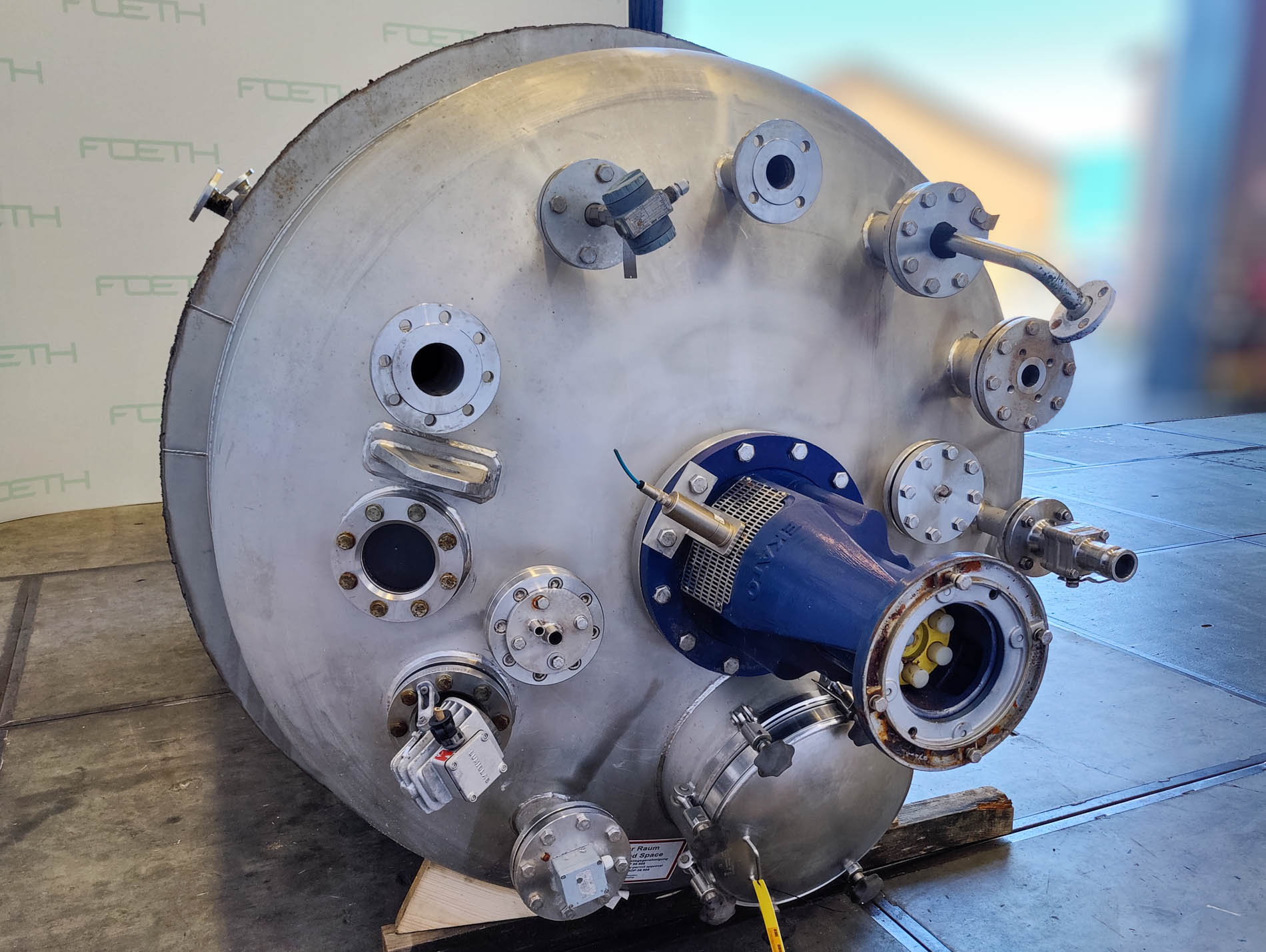 Maschine: ENCO Bio)Reactor, 8000 Ltr. - Stainless Steel Reactor Kunststoffe und Polymere