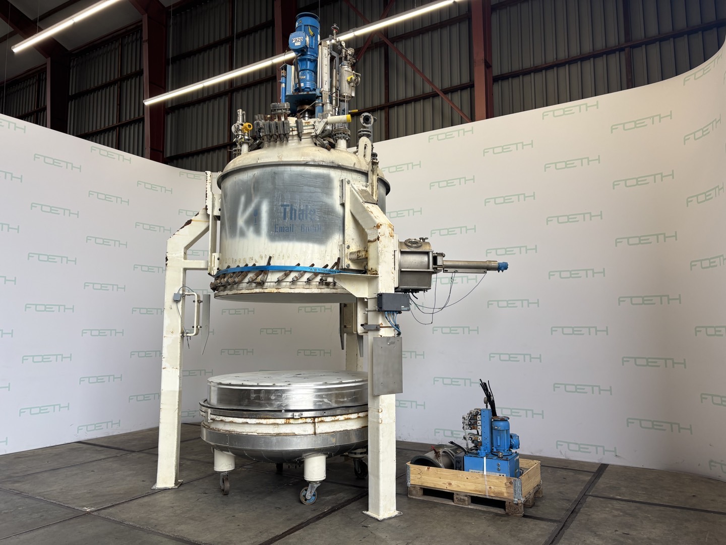 makine: MAVAG ALTENDORF Glass-lined / Hastelloy 