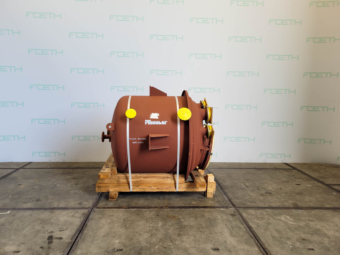 Maschine: PFAUDLER-WERKE E1200 (reactor body, unused) - Glass-lined Reactor Schmierstoffe und Öle