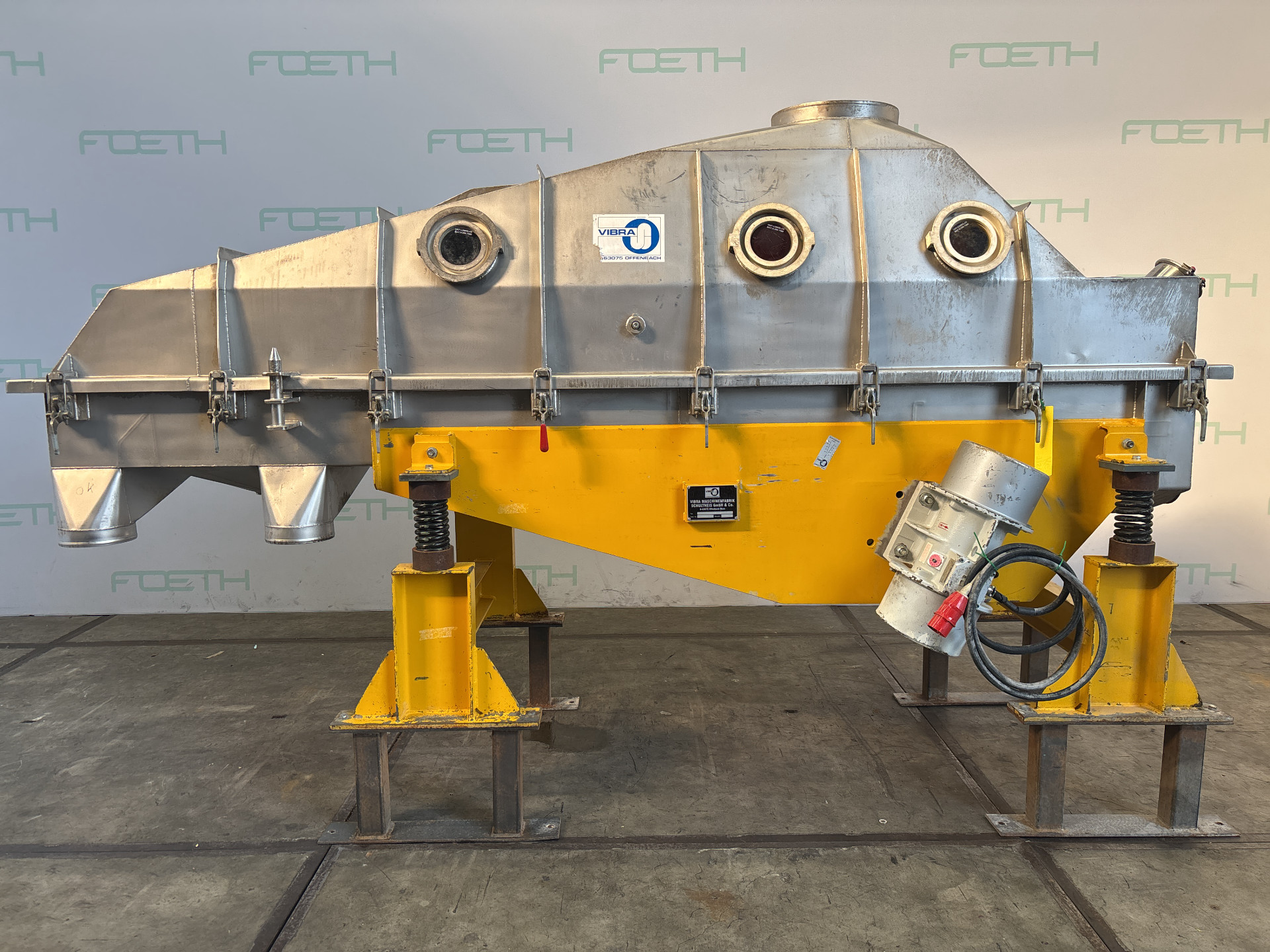 Máquina: VIBRA VSK 14,7-10-10/7,5-II - Fluid bed 