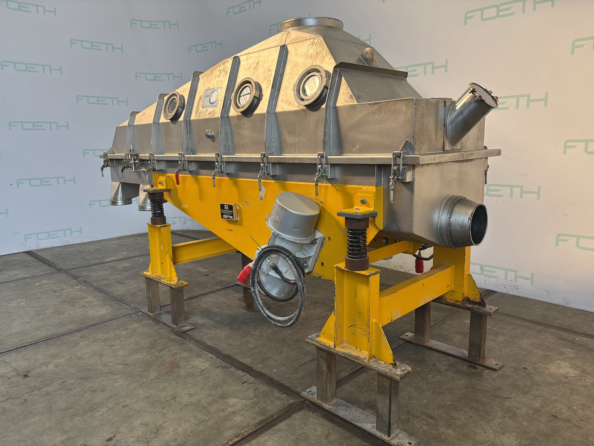 Máquina: VIBRA VSK 14,7-10-10/7,5-II - Fluid bed 