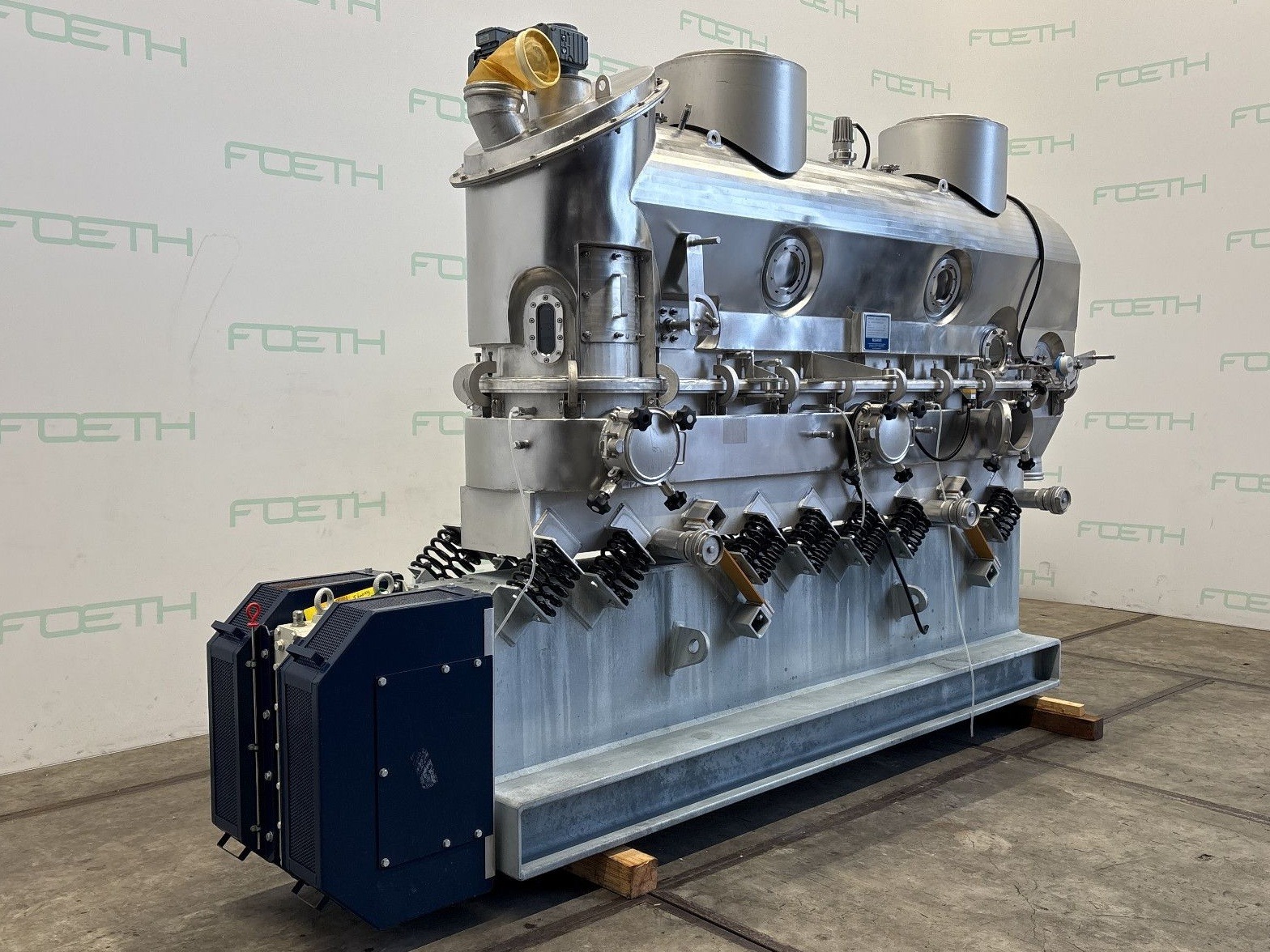 Maschine: ALLGAIER WS-R-V-T-2.80-0.50-0.30 - Fluid bed dryer continuo Tierfutter