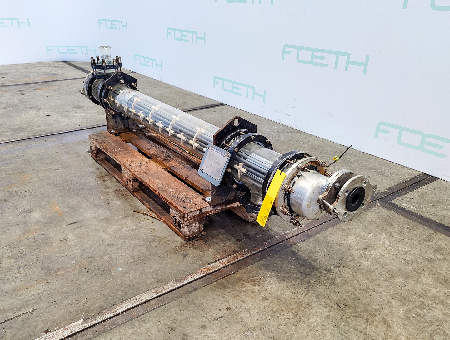 Máquina: QVF GLASSTECHNIK ROB 32/150/SH/3/SIC - 3