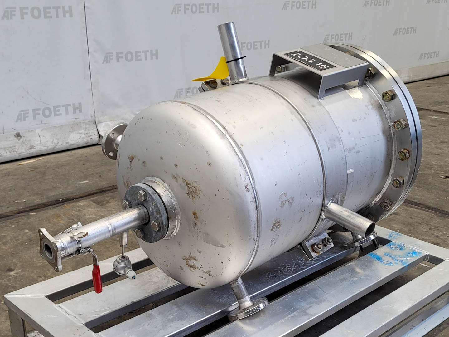 Máquina: KUEHNI SR 4 m² (spiral heat exchanger