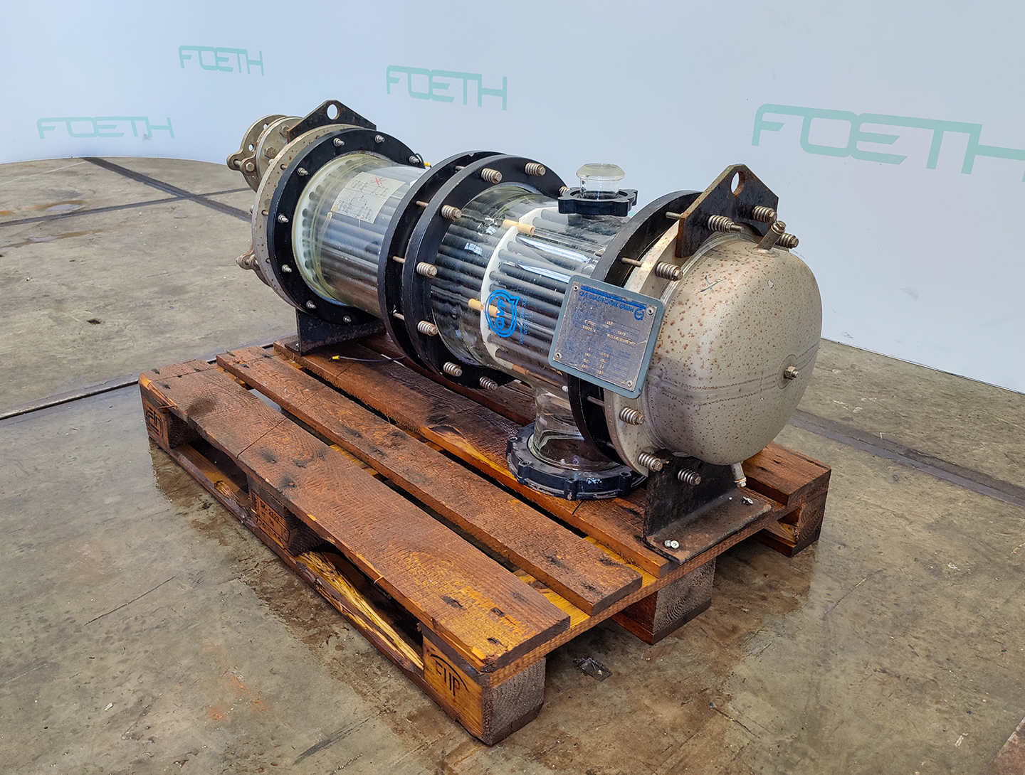 Máquina: QVF GLASSTECHNIK S-ROB45/300/SH/4SIC - 4