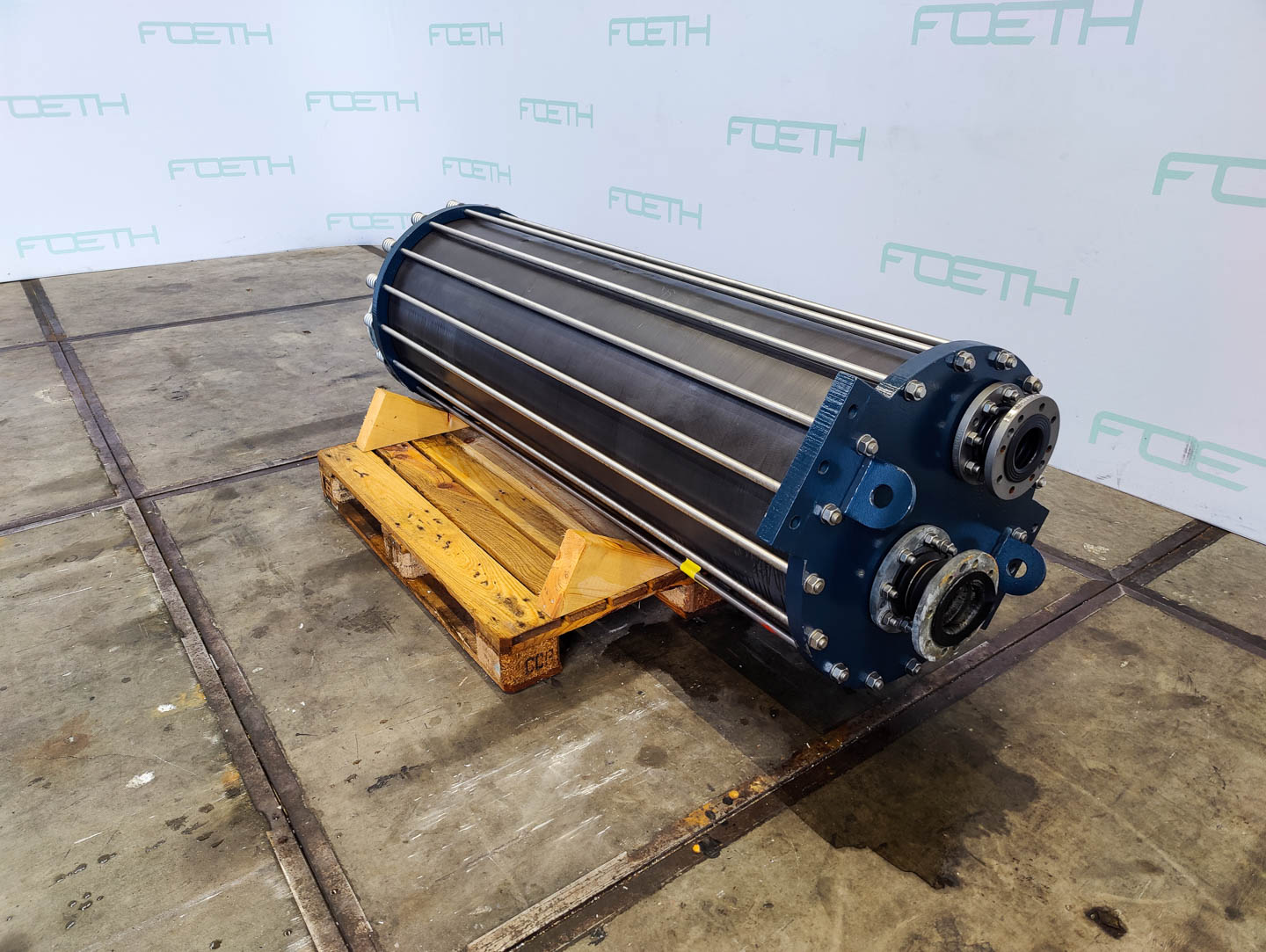 Maschine: GAB NEUMANN NB7-14 16,1m² - Shell and tube heat exchanger Andere Futtermittel