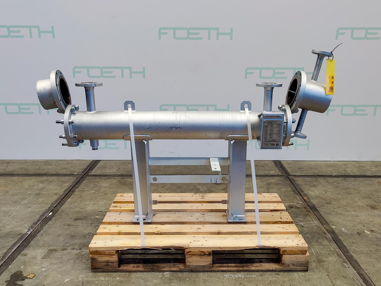 Maschine: AEL APPARATEBAU 2,27 m² (Ex) - Shell and tube heat exchanger Andere Futtermittel