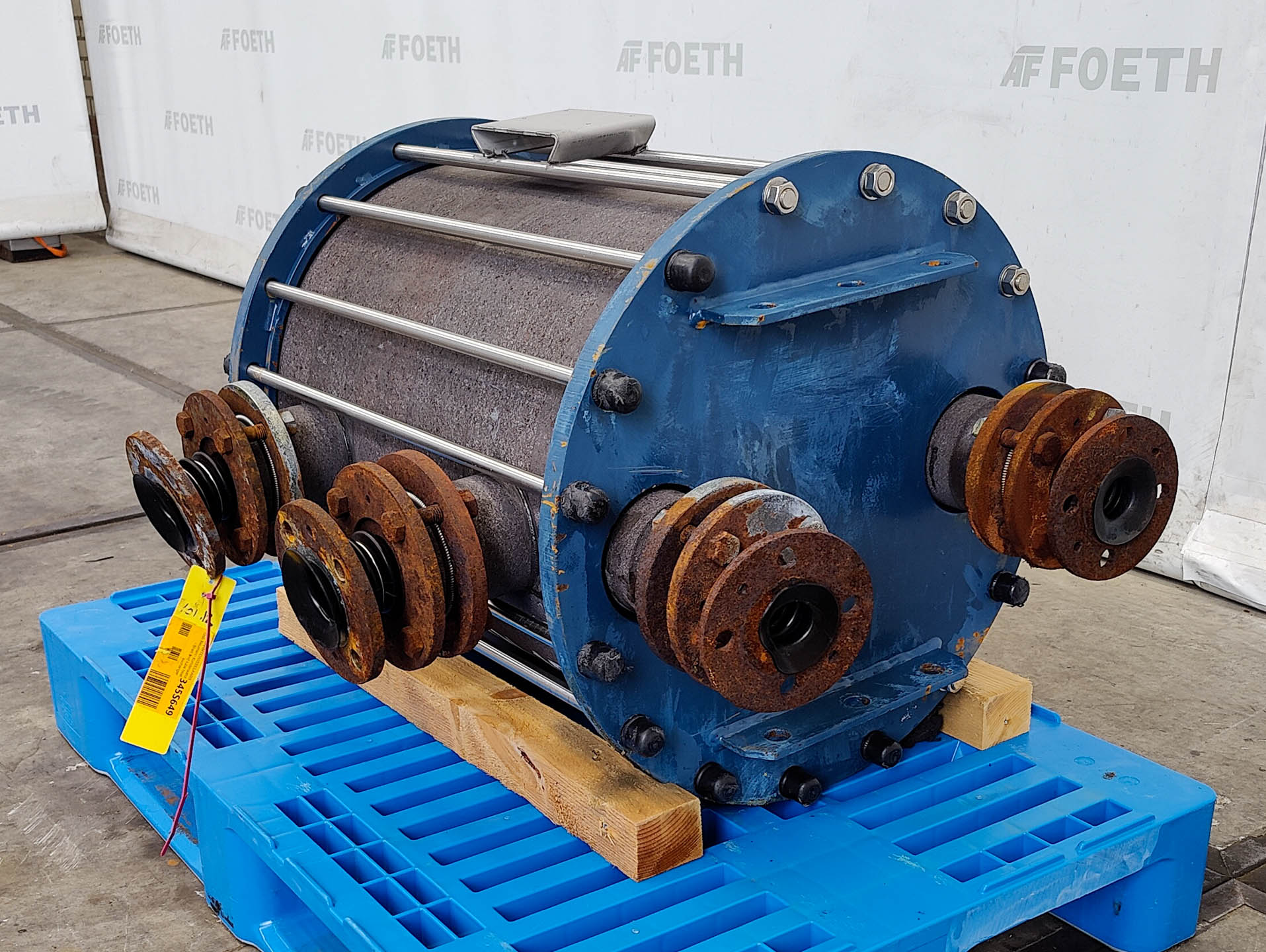 Maschine: GAB NEUMANN H-B-3,2 Ringnut - Shell and tube heat exchanger Andere Futtermittel