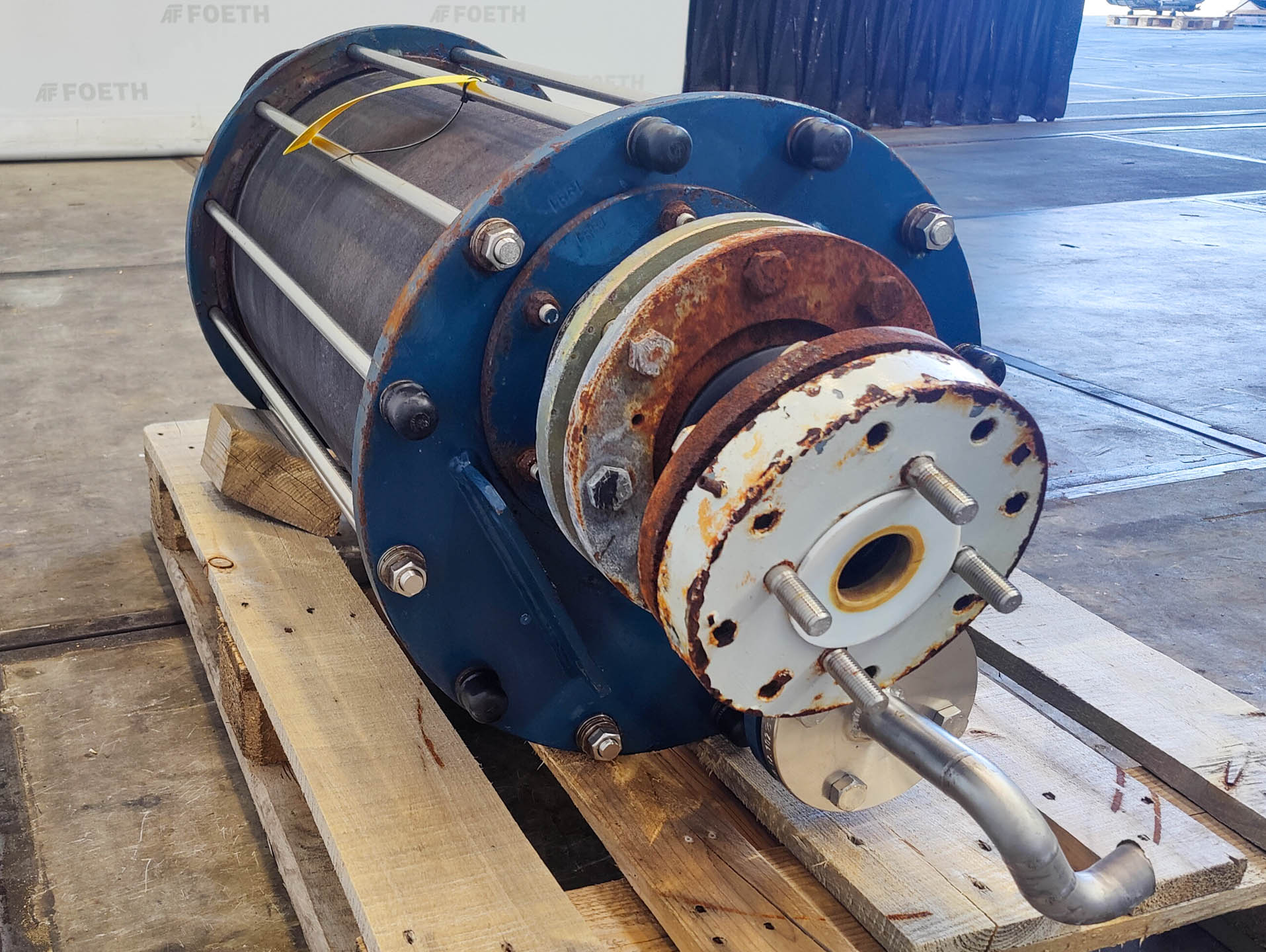 Maschine: GAB NEUMANN N-B-2,5 - Shell and tube heat exchanger Andere Futtermittel