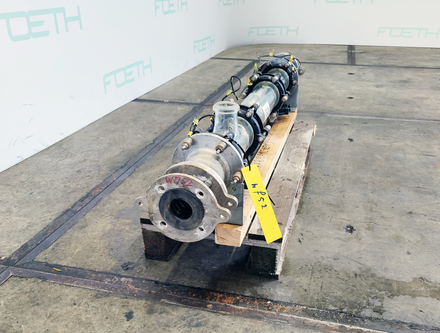 기계: QVF GLASSTECHNIK ROB DN 100, 0,5m²/ SIC