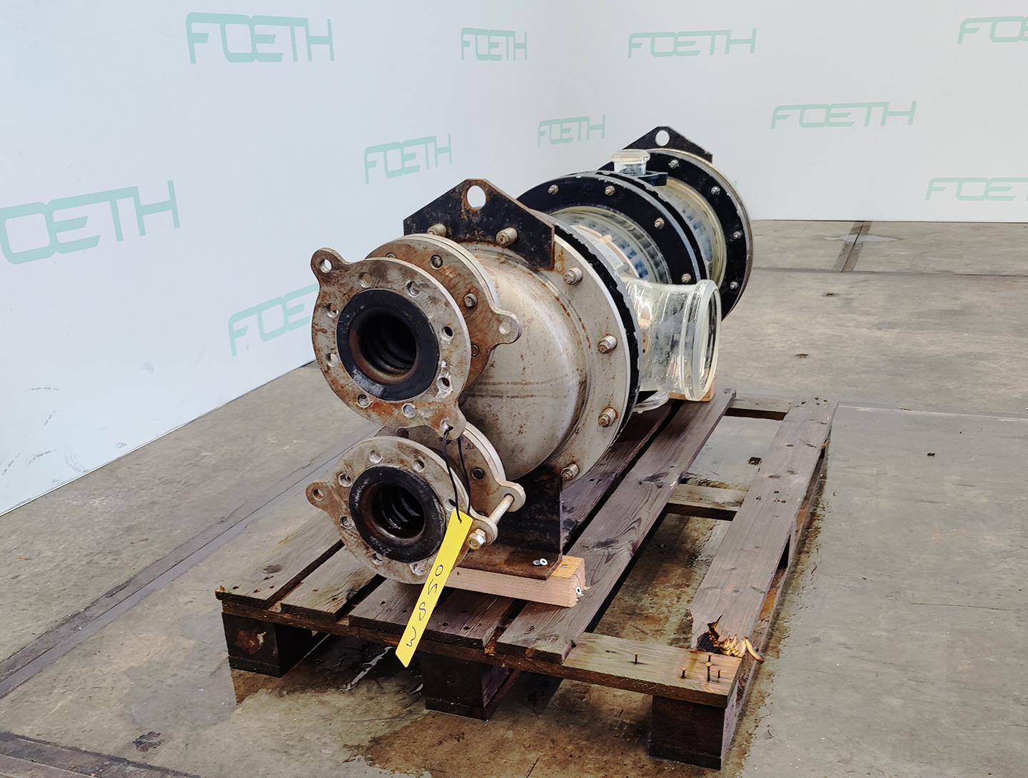 Maschine: QVF GLASSTECHNIK S-ROB64/300/SH/2/SIC 6,4m² - Shell and tube heat e Andere Futtermittel