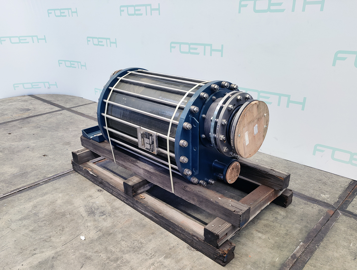 Maschine: GAB NEUMANN N-B-6,9-C 6,6m² - Shell and tube heat exchanger Andere Futtermittel