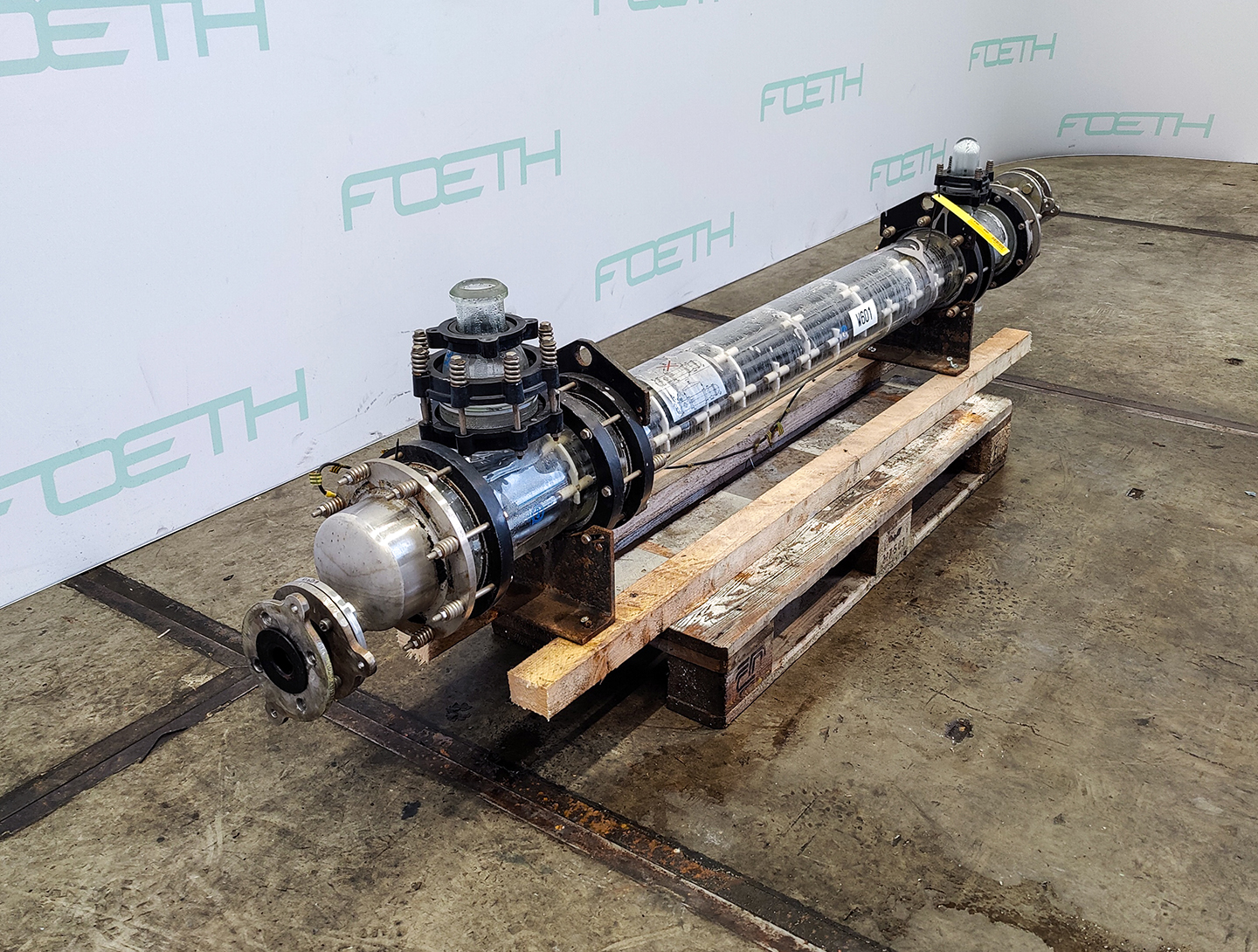 기계: QVF GLASSTECHNIK ROB32/150/SH/3/SIC - 3,