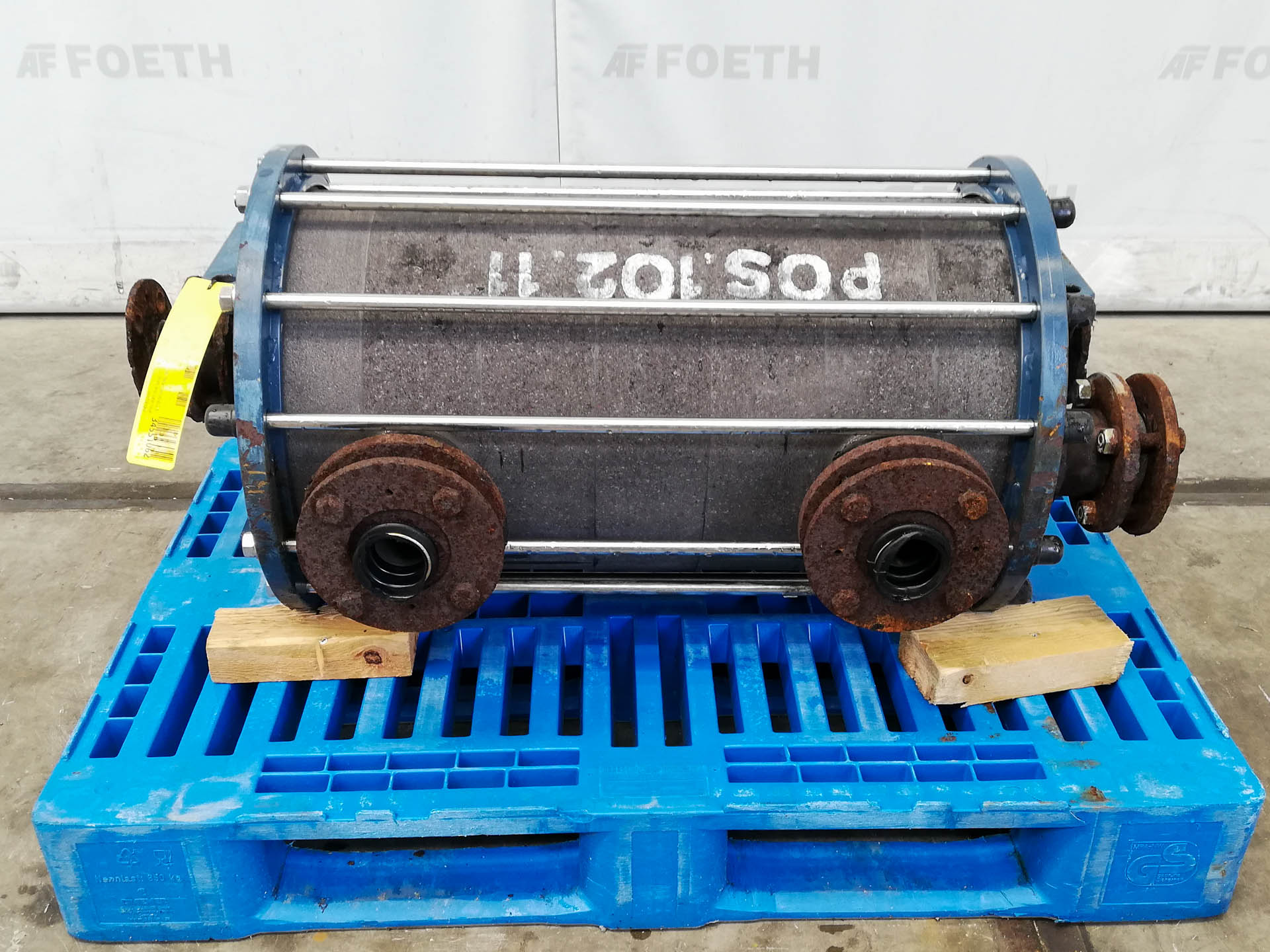 Maschine: GAB NEUMANN H-B-2,5 - Shell and tube heat exchanger Andere Futtermittel