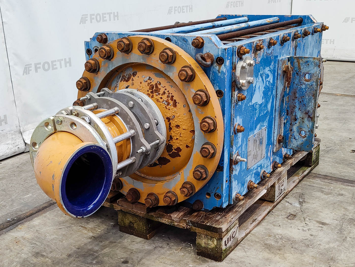 Maschine: D+E Le Carbone-Lorraine NK22/42-L-F - Shell and tube heat exchanger