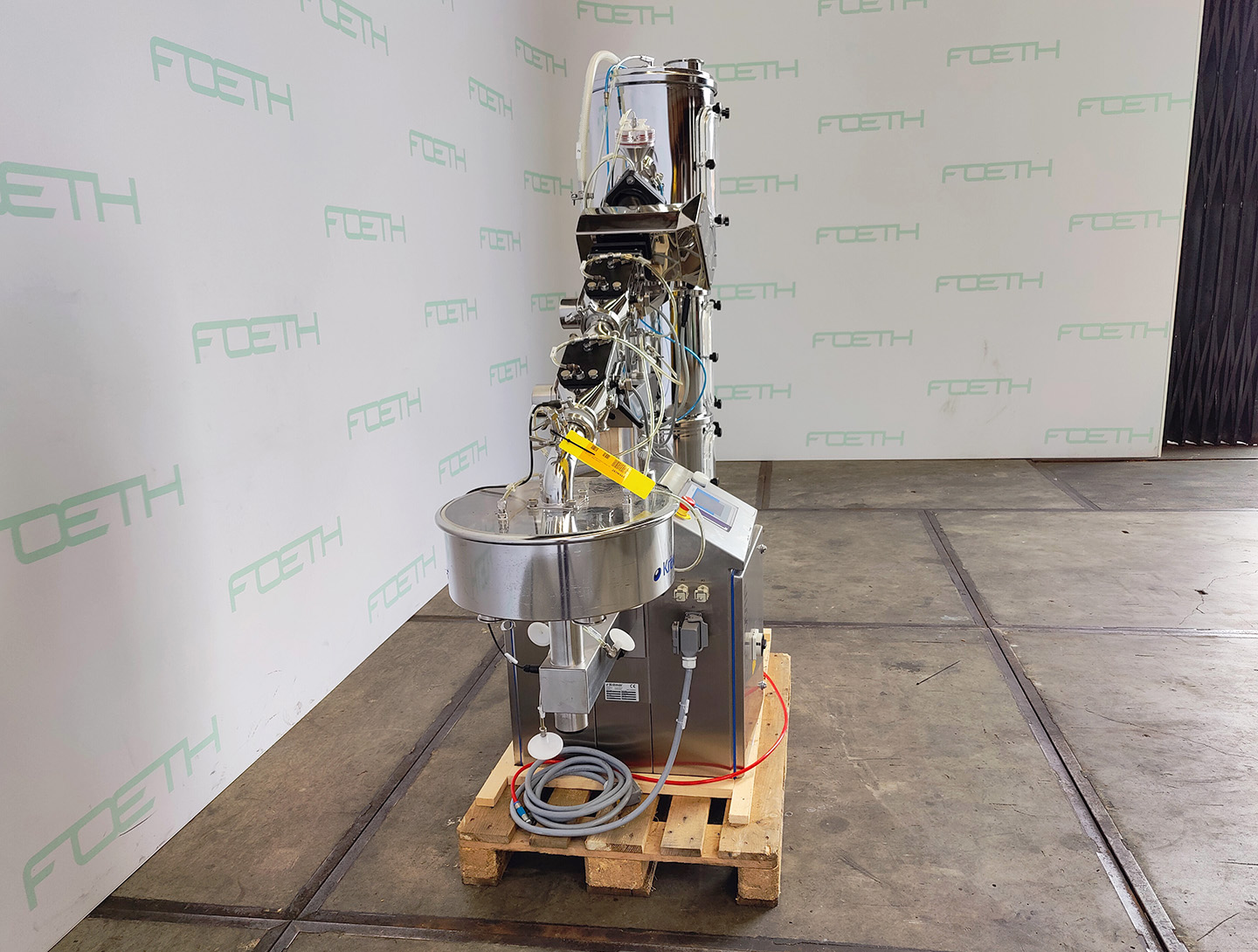 Machine: KRäMER KD 7075 -  tablet deduster with 