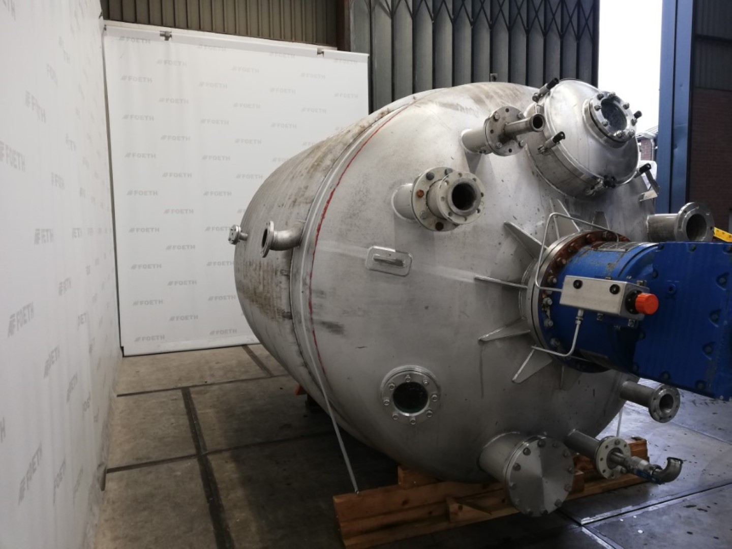 Maschine: RUDERT EDELSTAHL-TECHNIK Reaktor 10m3 - Stainless Steel Reactor Generische Arzneimittel