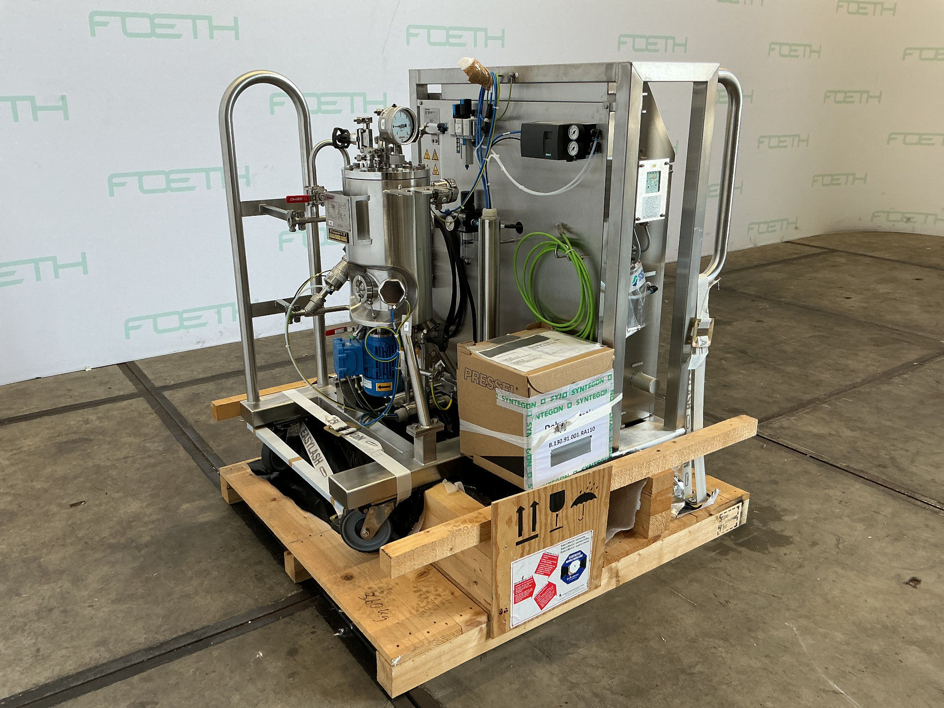 Maschine: PHARMATEC 6 Ltr mobile pharma reactor - NEW - Stainless Stee Generische Arzneimittel