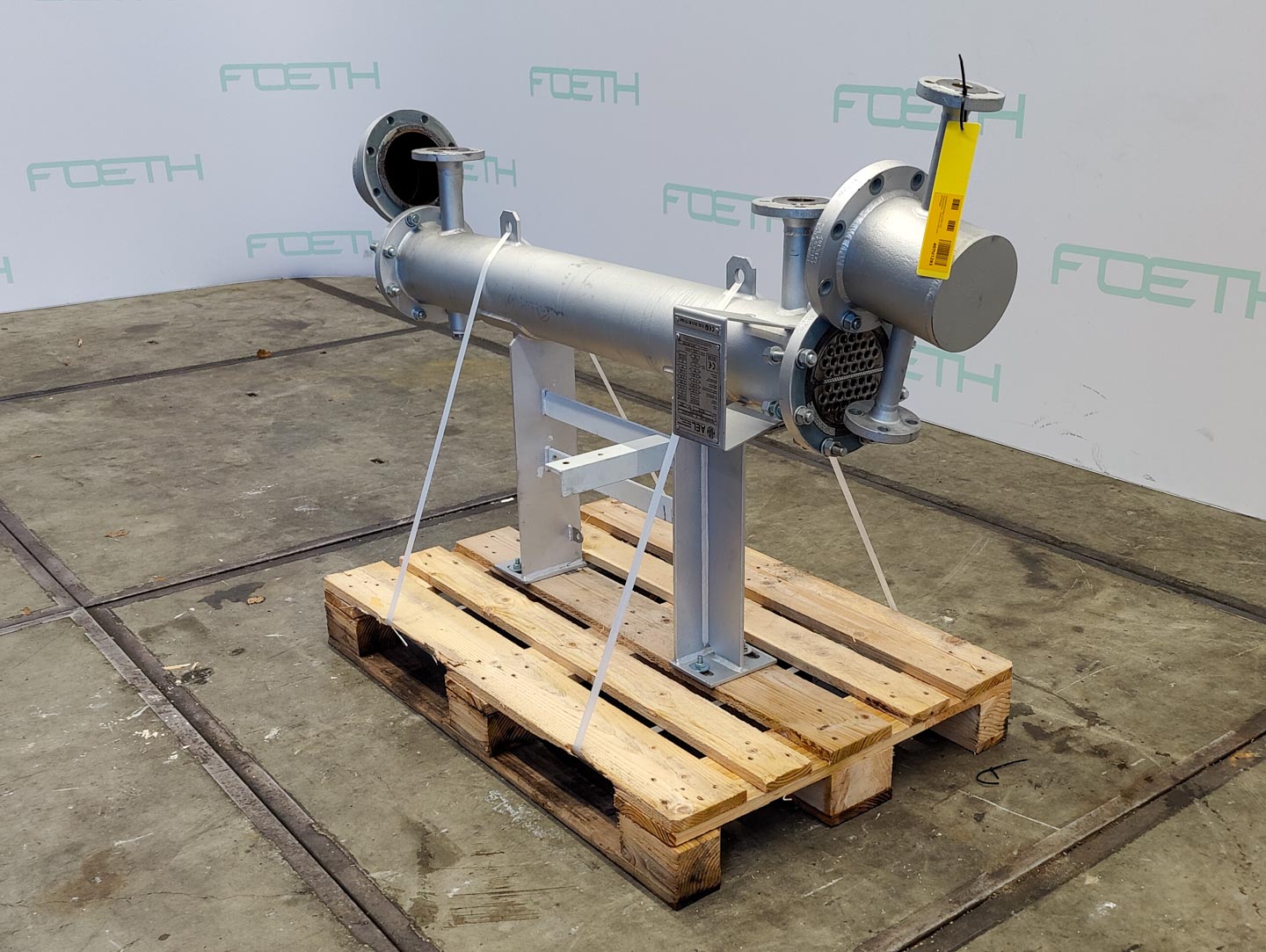 Maschine: AEL APPARATEBAU 2,27 m² (Ex) - Shell and tube heat exchanger Andere Pharmazeutika