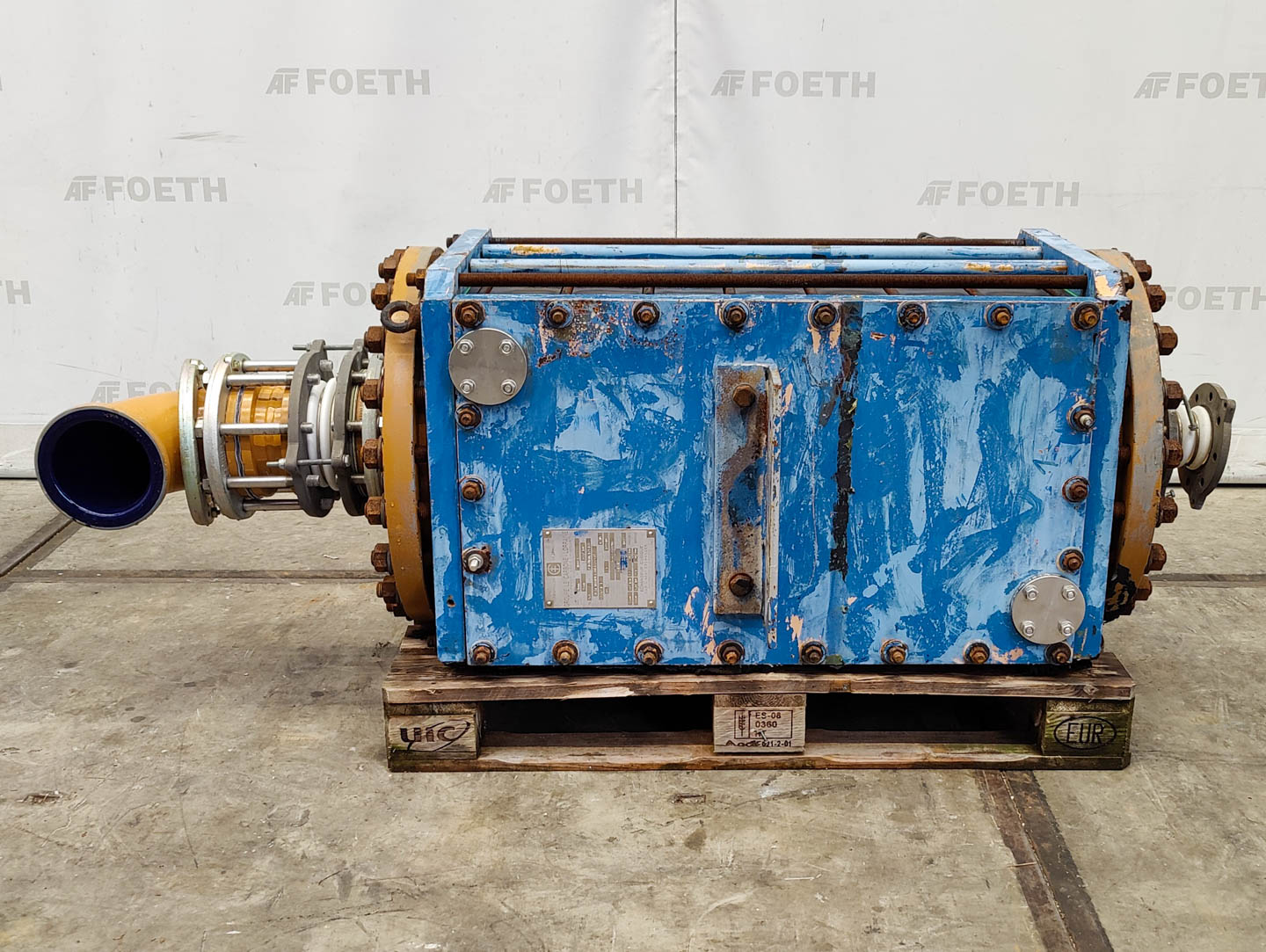 Maschine: LE CARBONE-LORRAINE NK22/42-L-F - Shell and tube heat exchanger Andere Pharmazeutika