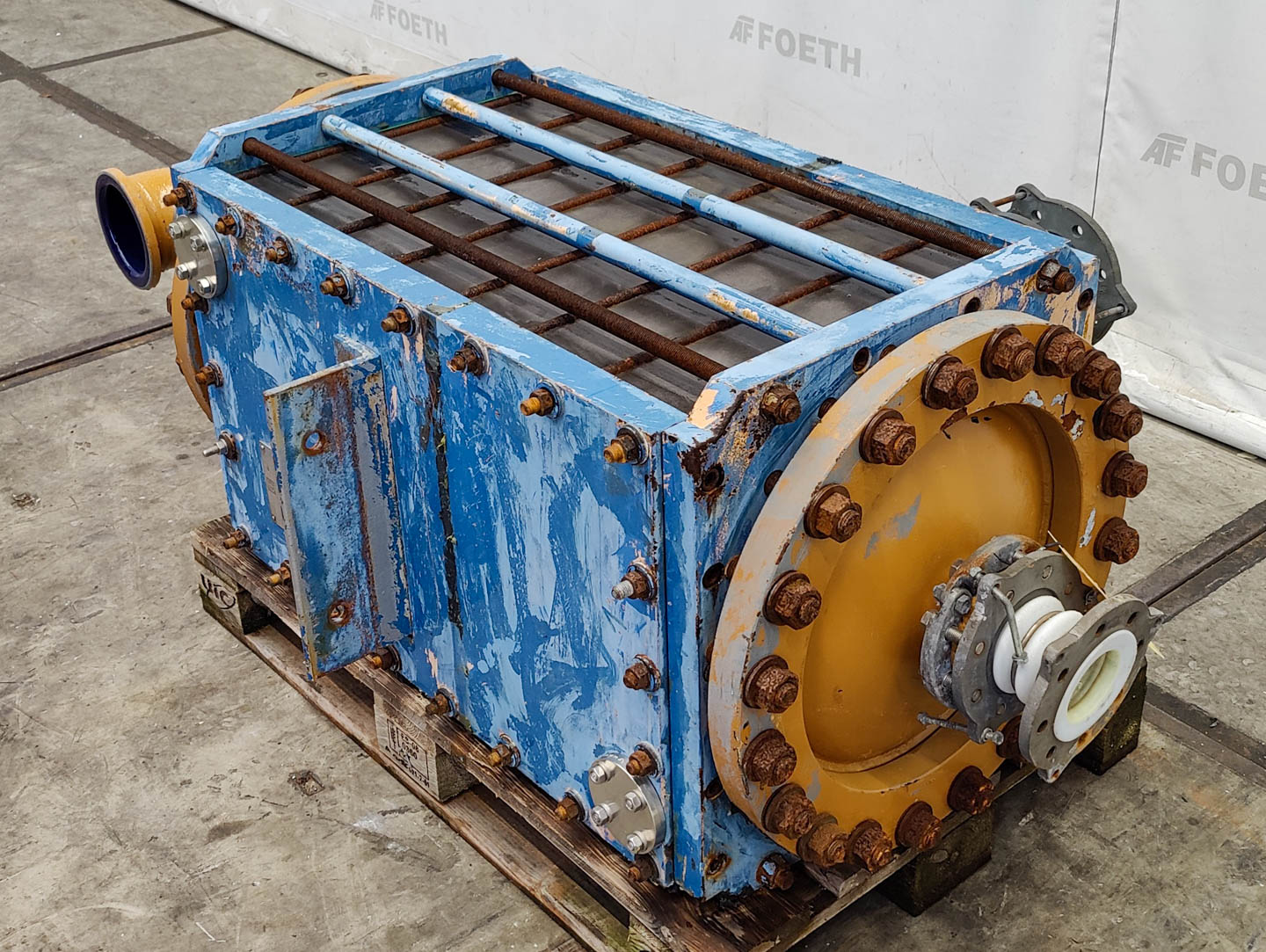 Maschine: LE CARBONE-LORRAINE NK22/42-L-F - Shell and tube heat exchanger Andere Pharmazeutika