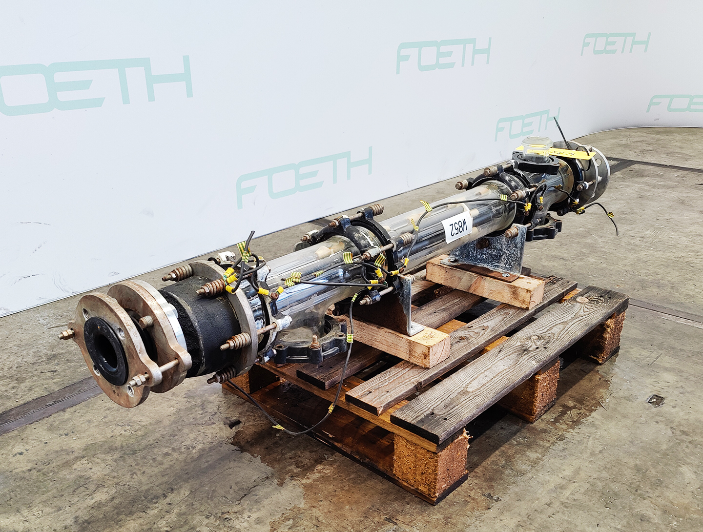 Maschine: QVF GLASSTECHNIK ROB DN100 SIC 0.5m² - Shell and tube heat exchange Andere Futtermittel