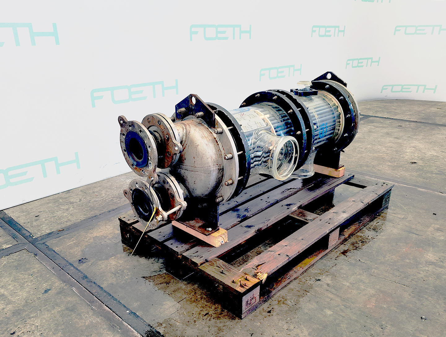 Machine: QVF GLASSTECHNIK S-ROB64/300/SH/2/SIC 6,