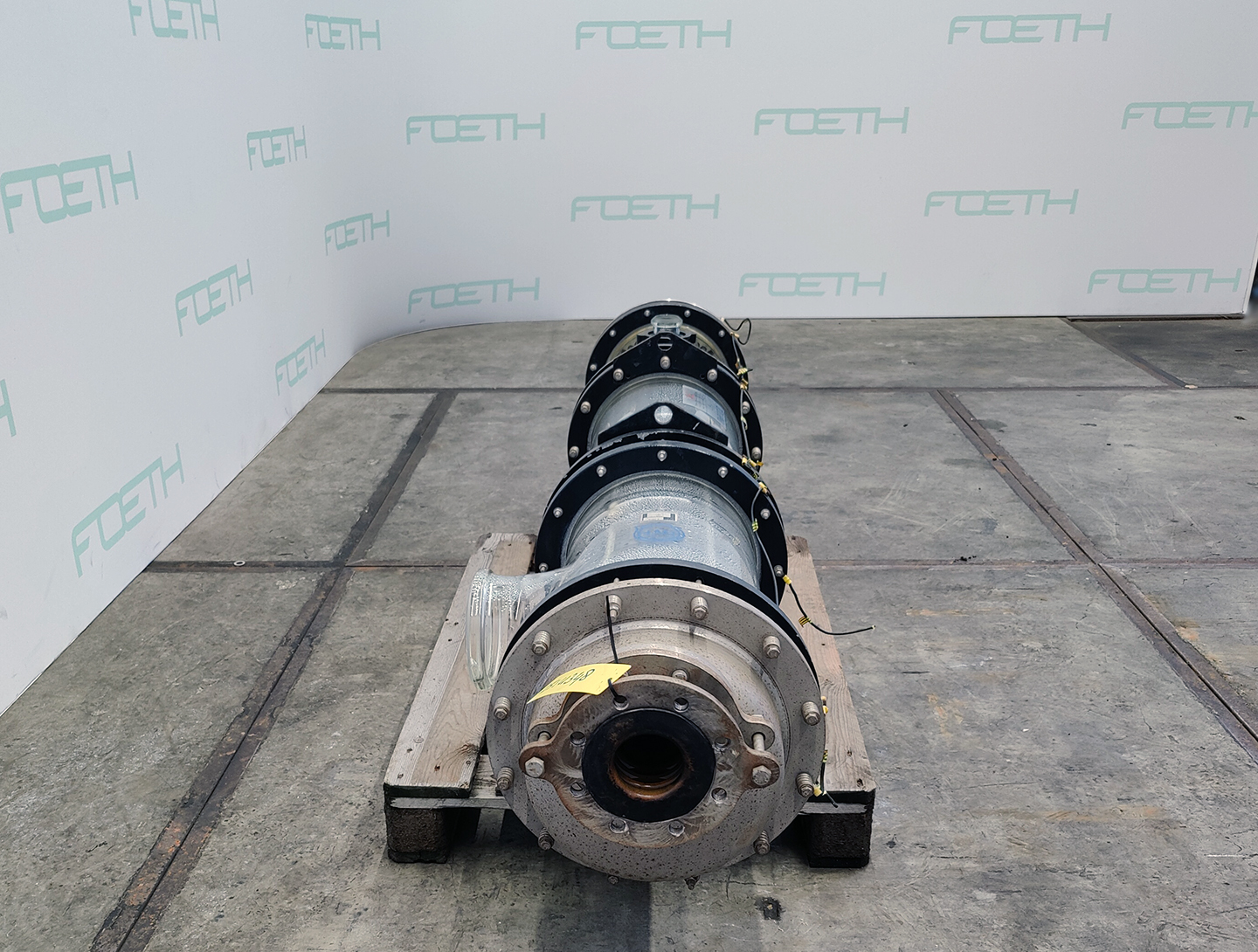 Máquina: QVF GLASSTECHNIK S-ROB71/300/SH/3/SIC 7,