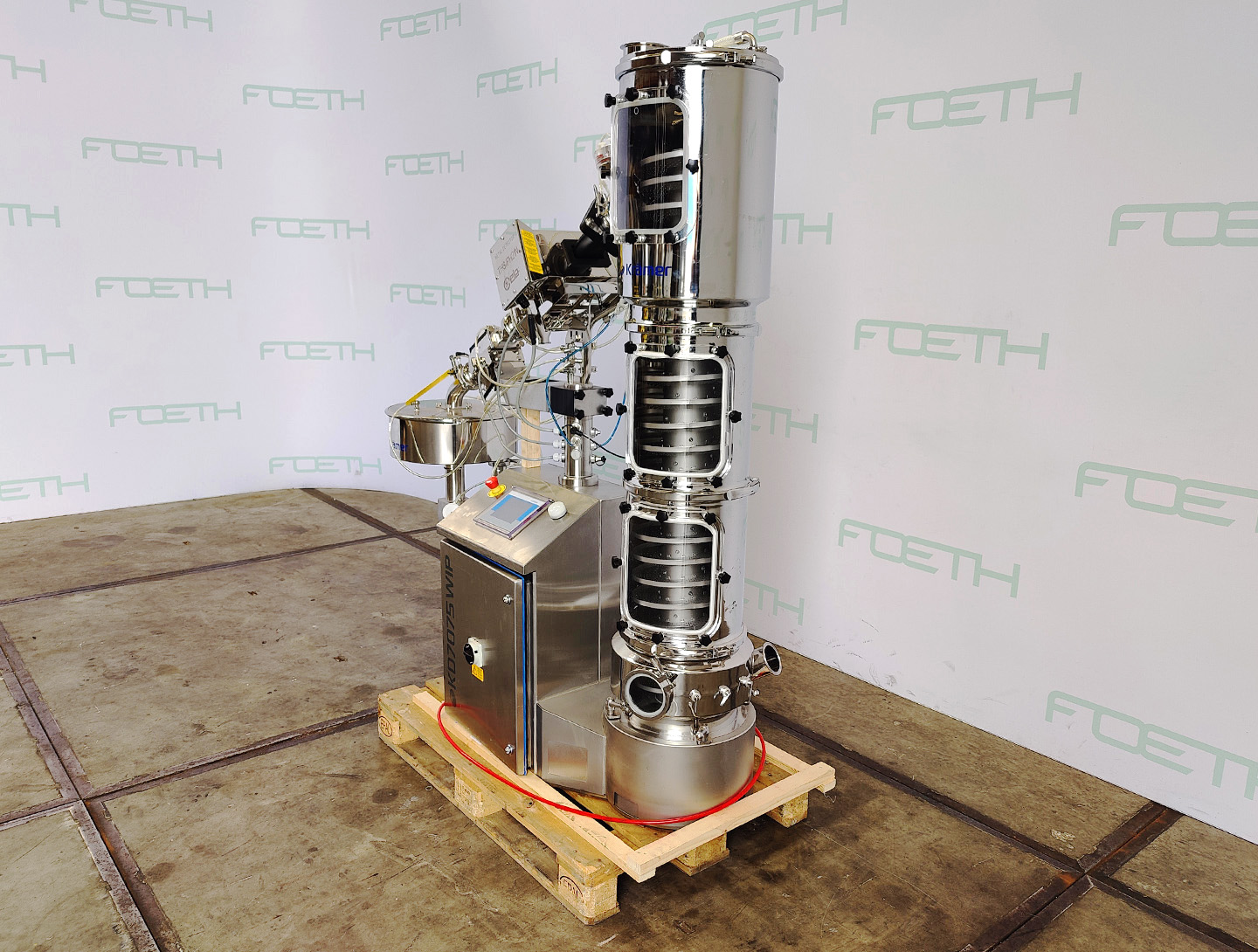 Máquina: KRäMER KD 7075 -  tablet deduster with 