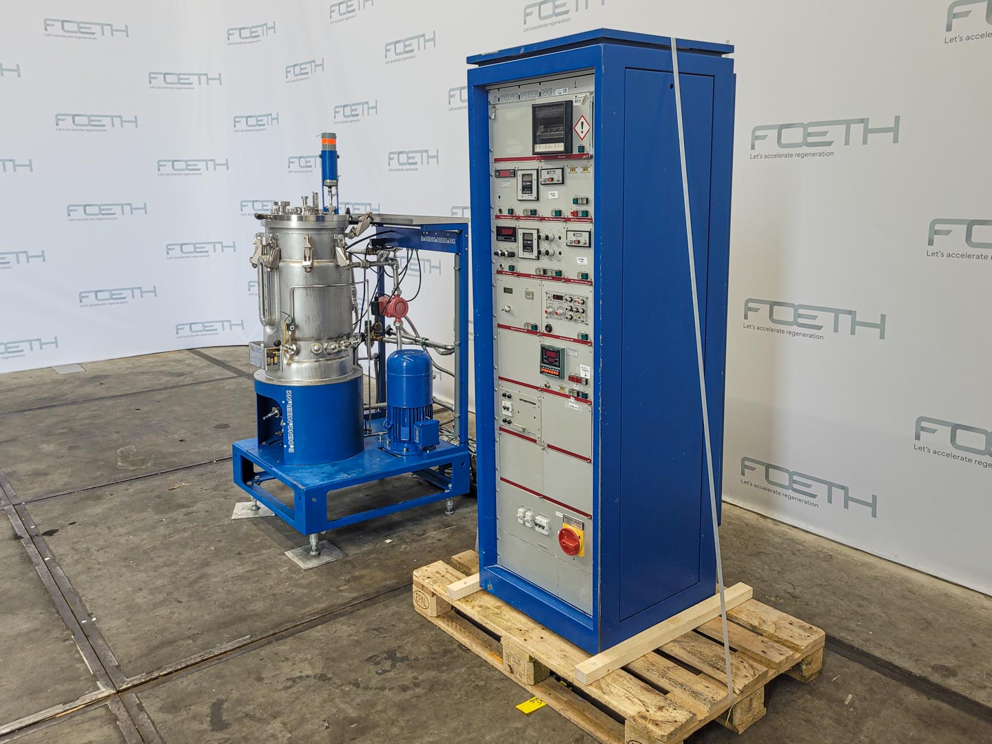 Máquina: BIOENGINEERING D574, 50Ltr. Fermentor (