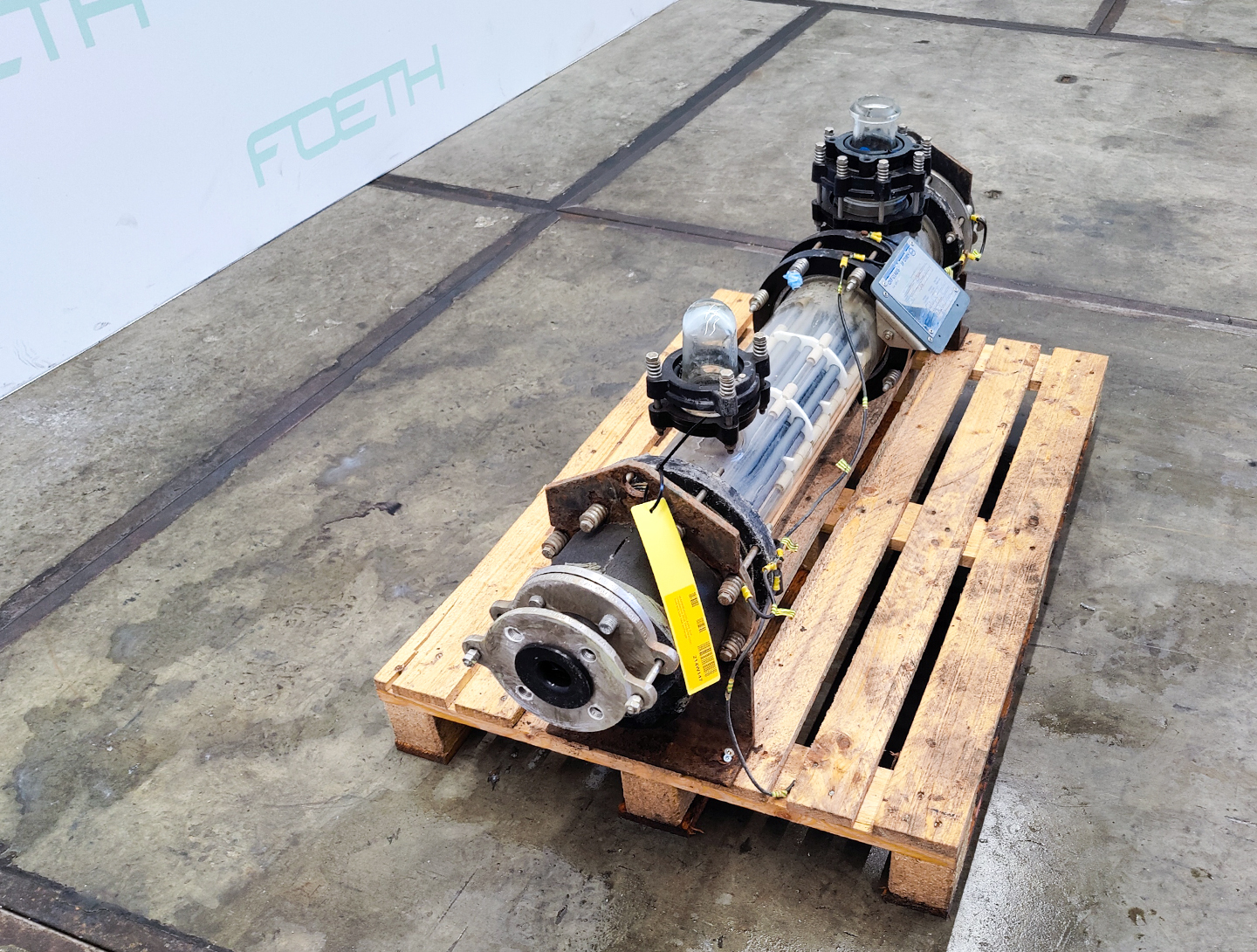 Máquina: QVF GLASSTECHNIK ROB 15/150/SH/3/SIC - 1