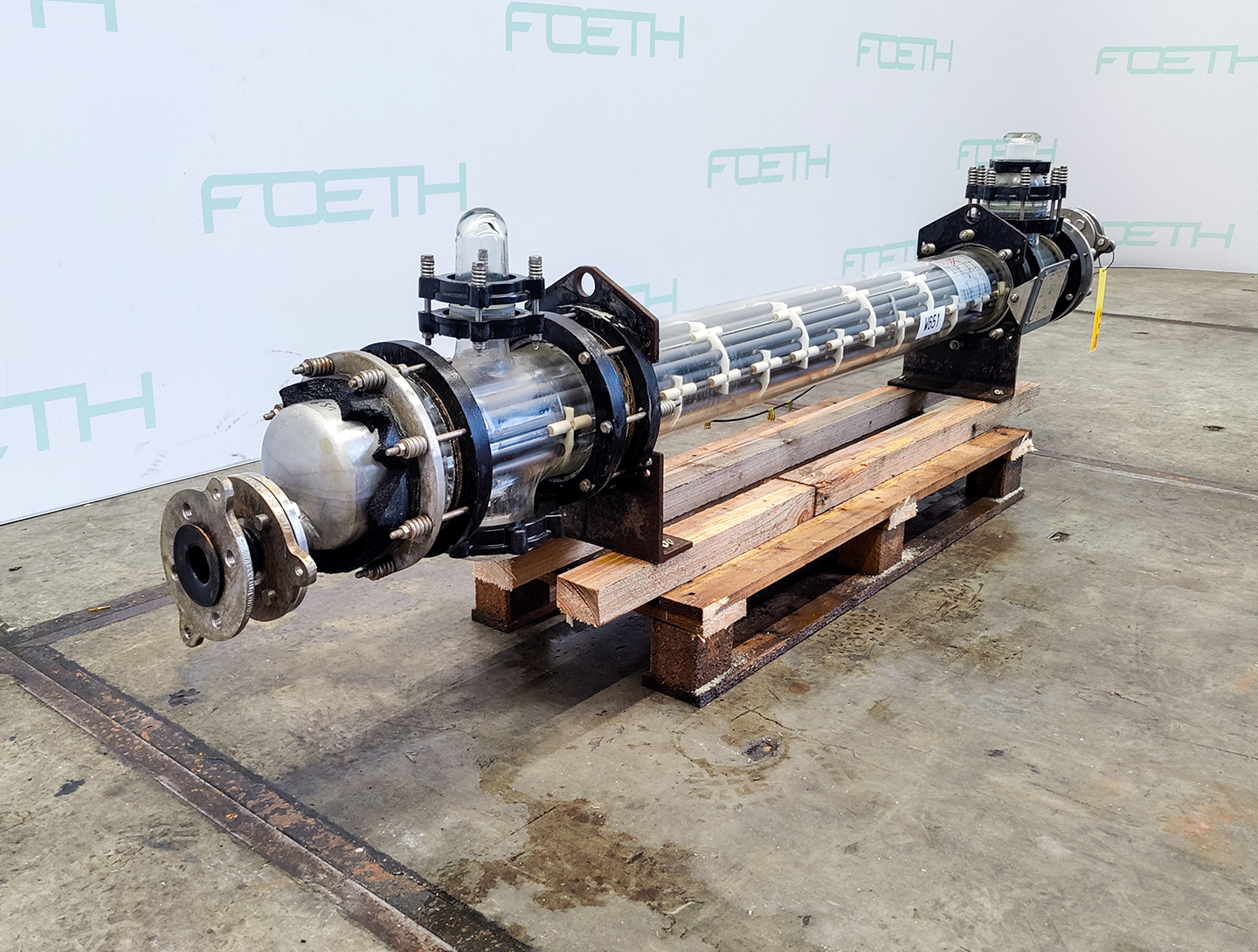 Máquina: QVF GLASSTECHNIK ROB 32/150/SH/3/SIC - 3