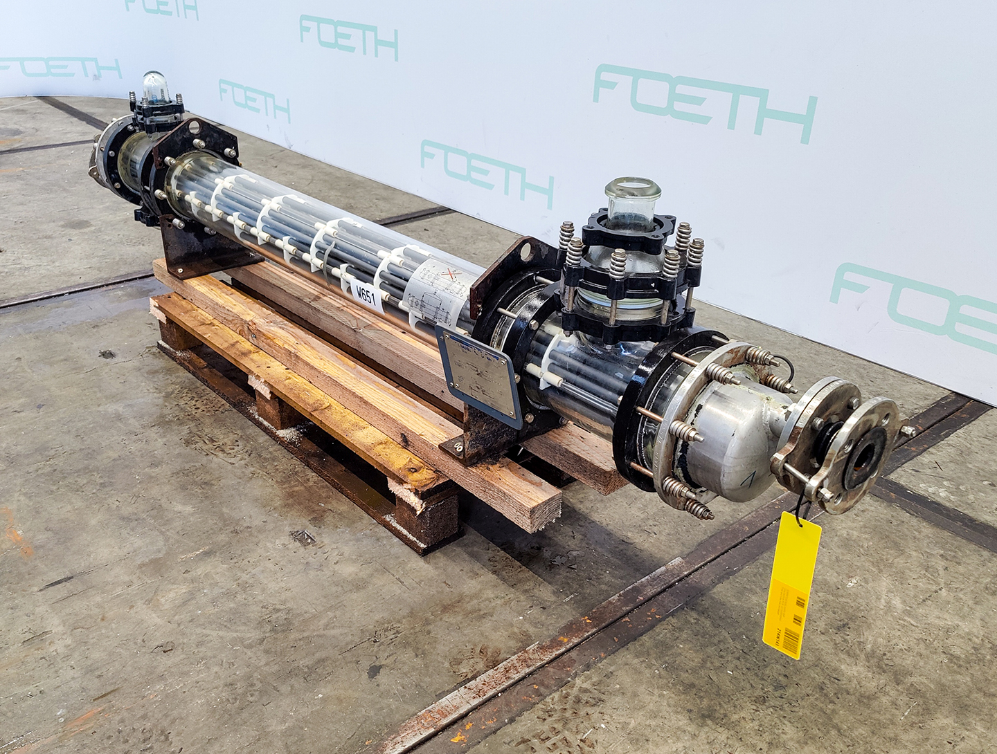 Máquina: QVF GLASSTECHNIK ROB 32/150/SH/3/SIC - 3