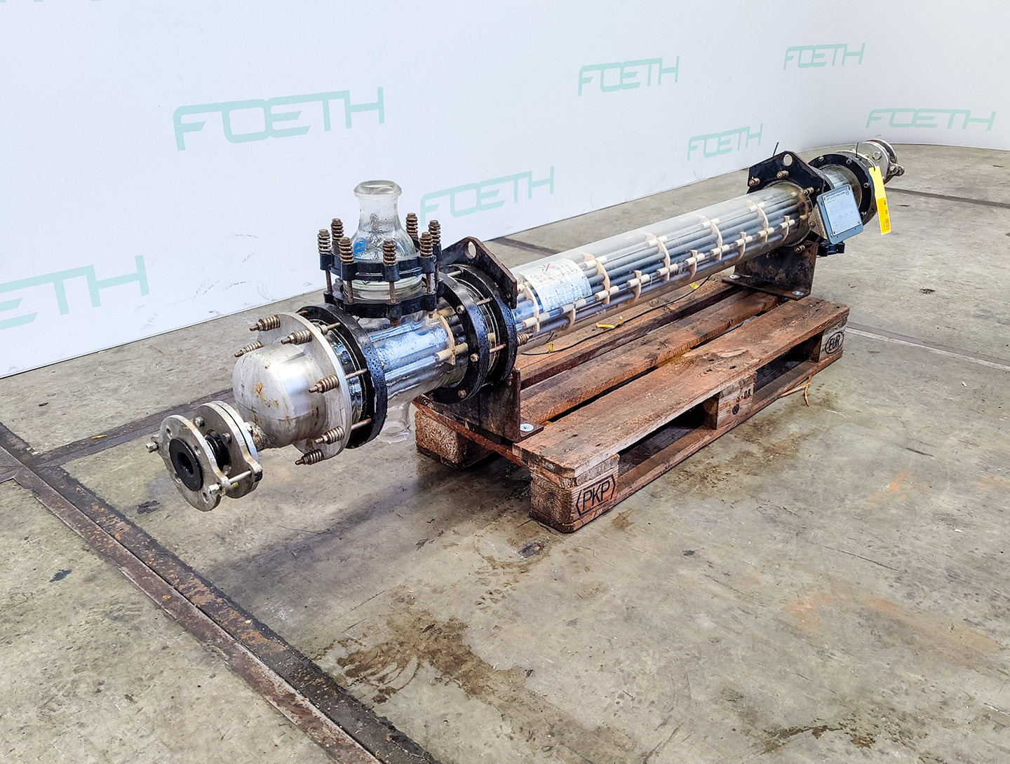 Máquina: QVF GLASSTECHNIK ROB 32/150/SH/3/SIC - 3