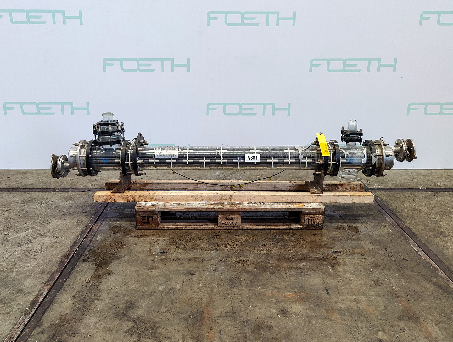 Máquina: QVF GLASSTECHNIK ROB32/150/SH/3/SIC - 3,