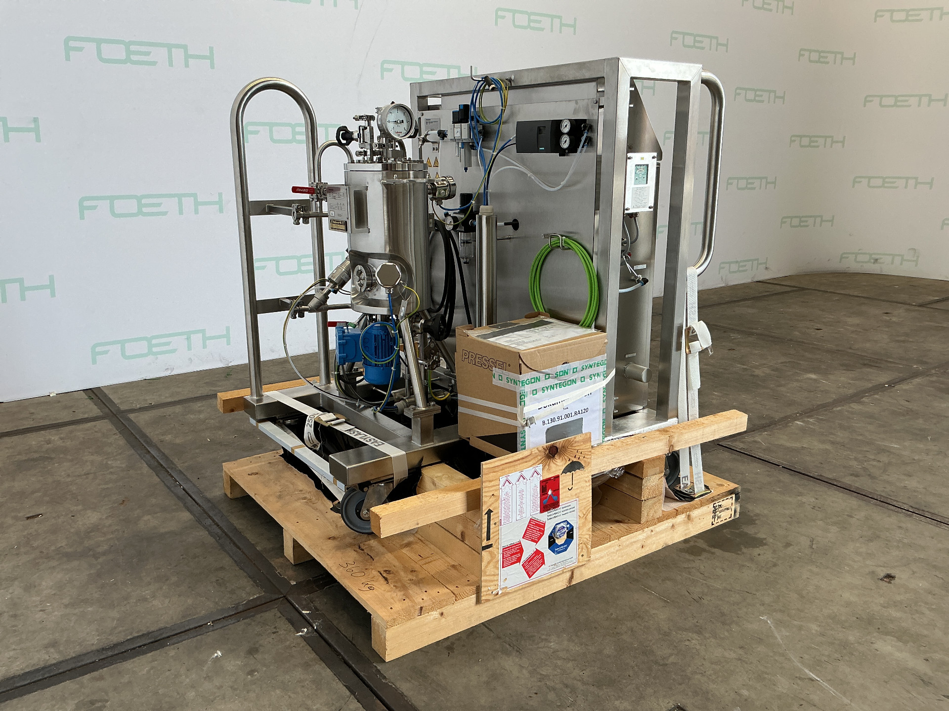 Máquina: PHARMATEC 6 Ltr mobile pharma reactor - 