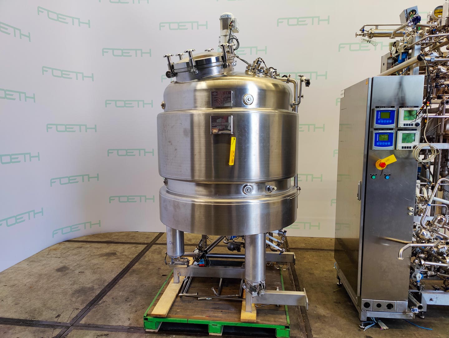 makine: PIERRE GUERIN Bioreactor 750 l - 