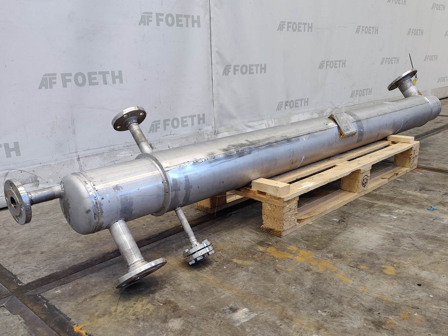 makine: KUEHNI finned tube heat exchanger) 6,3m�