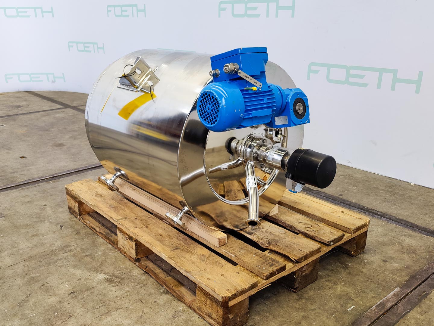 Machine: EDELSTAHL MAURER 130 Ltr. - Mirror-